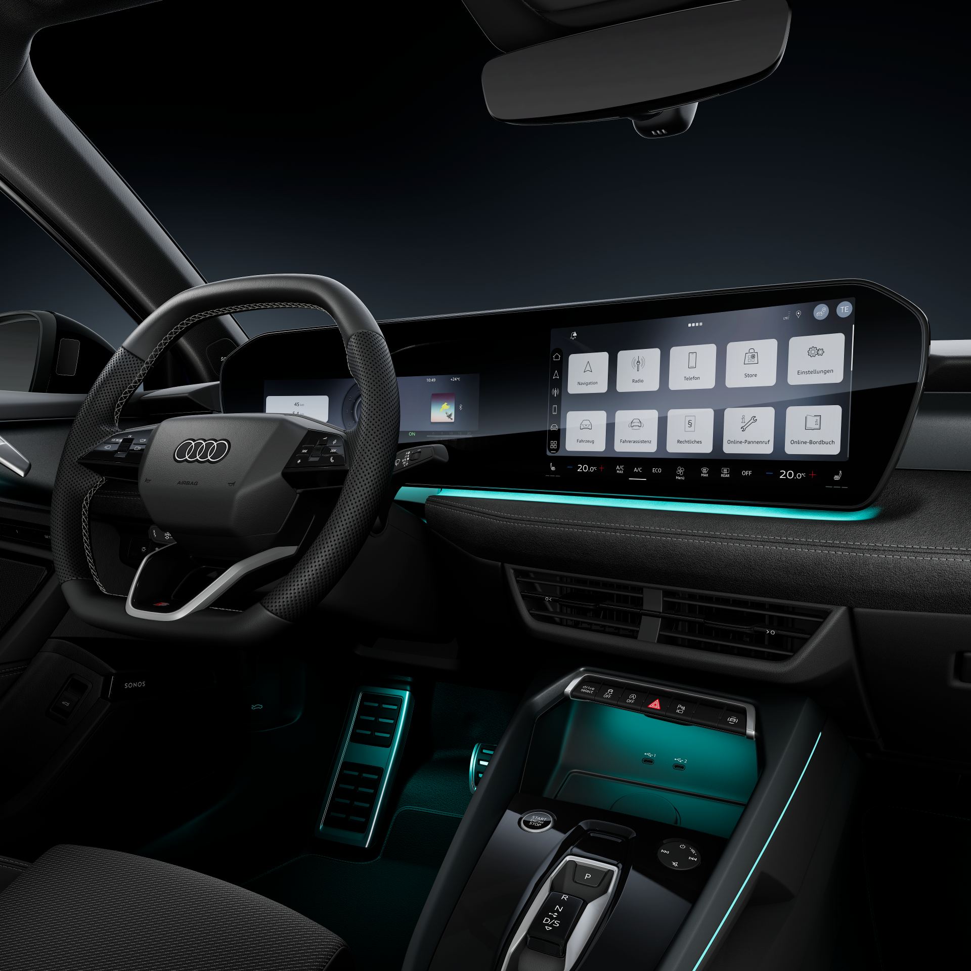 2027 audi a3 sportback e hybrid interior dashboard