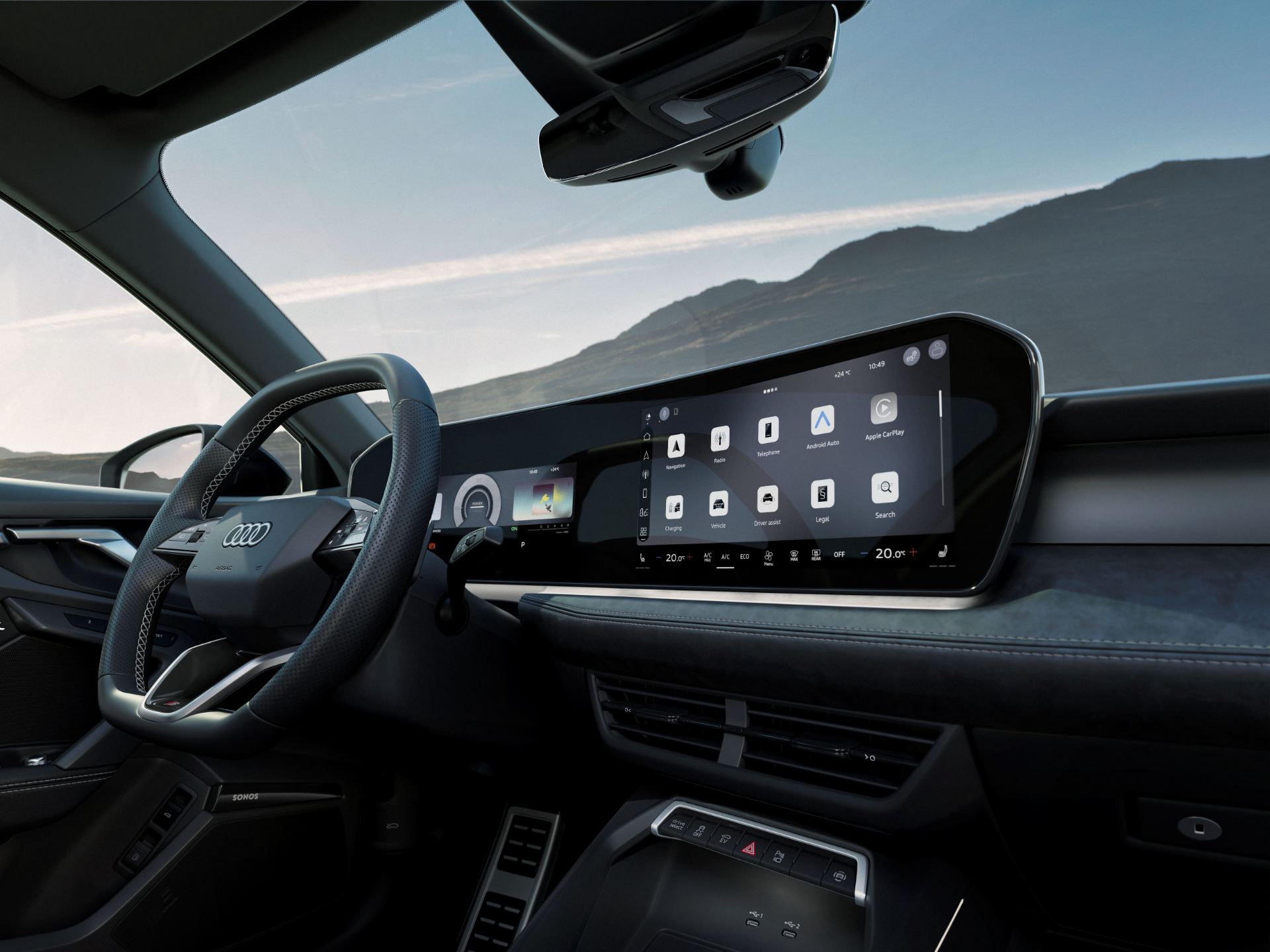2027 audi a3 sportback e hybrid interior infotainment