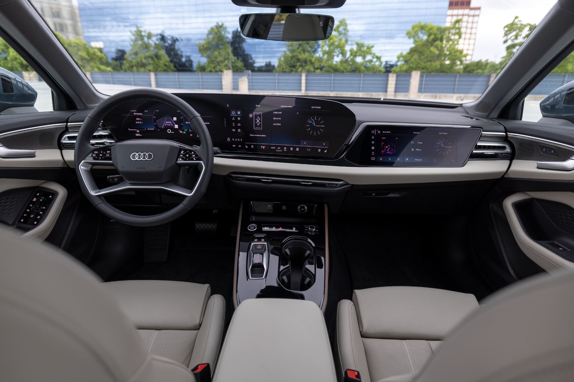 2026 audi a5 interior dashboard light seats