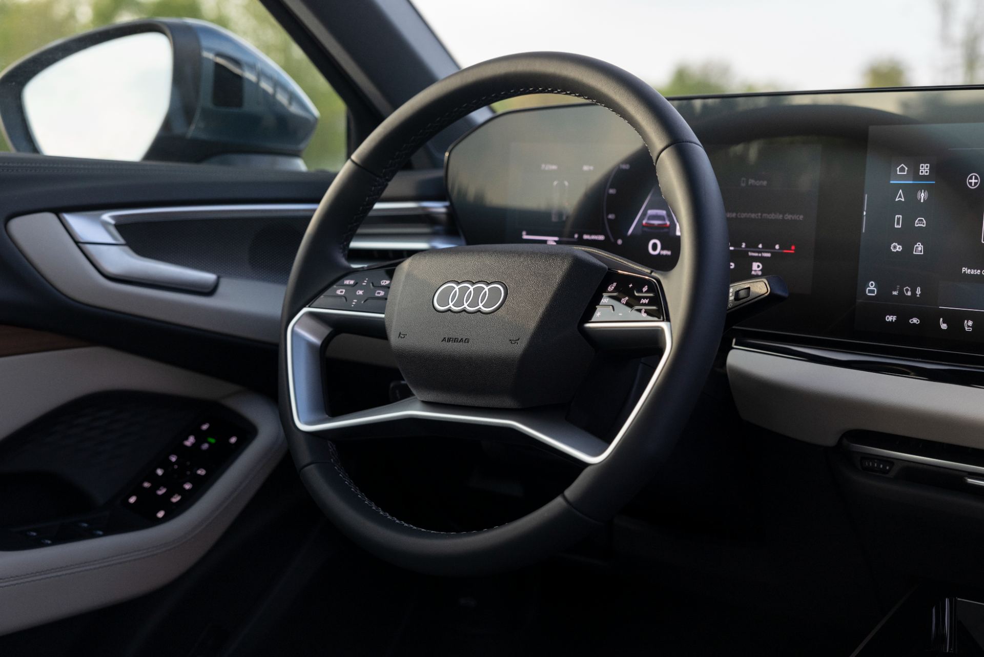 2026 audi a5 interior steering wheel