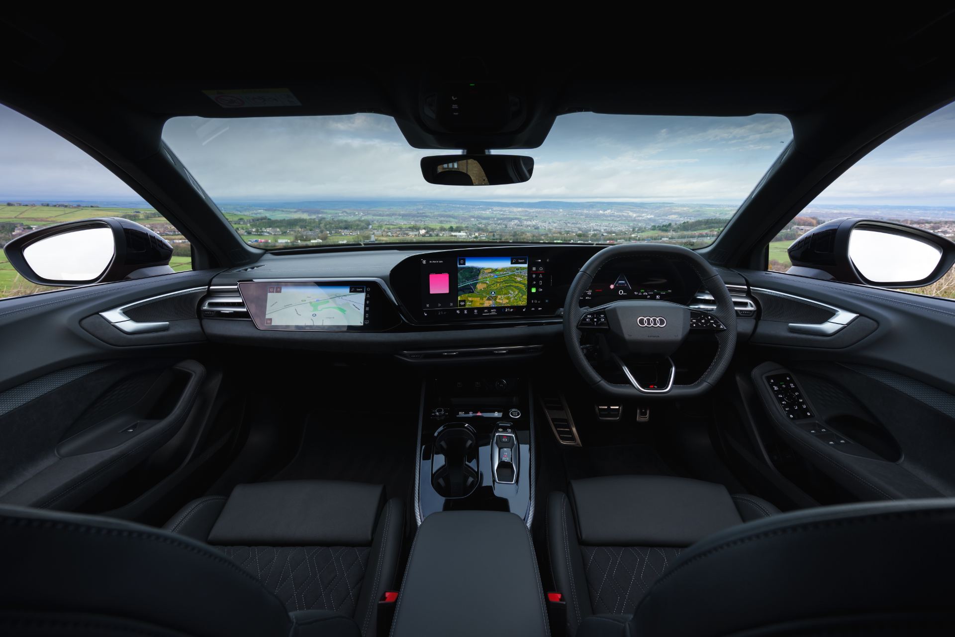 audi a5 avant interior dashboard