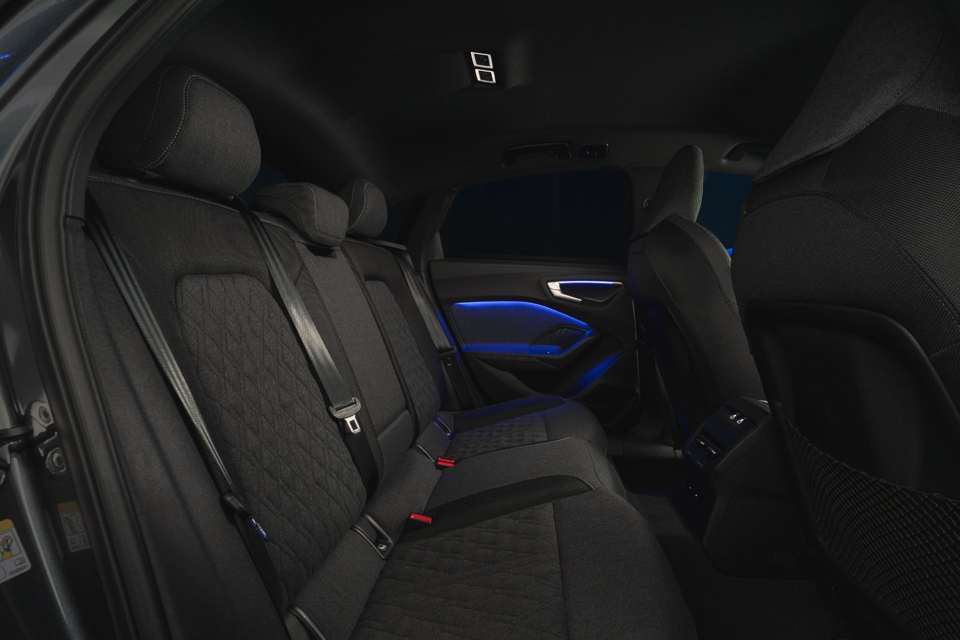 2026 audi a5 saloon interior rear seats ambient lighting