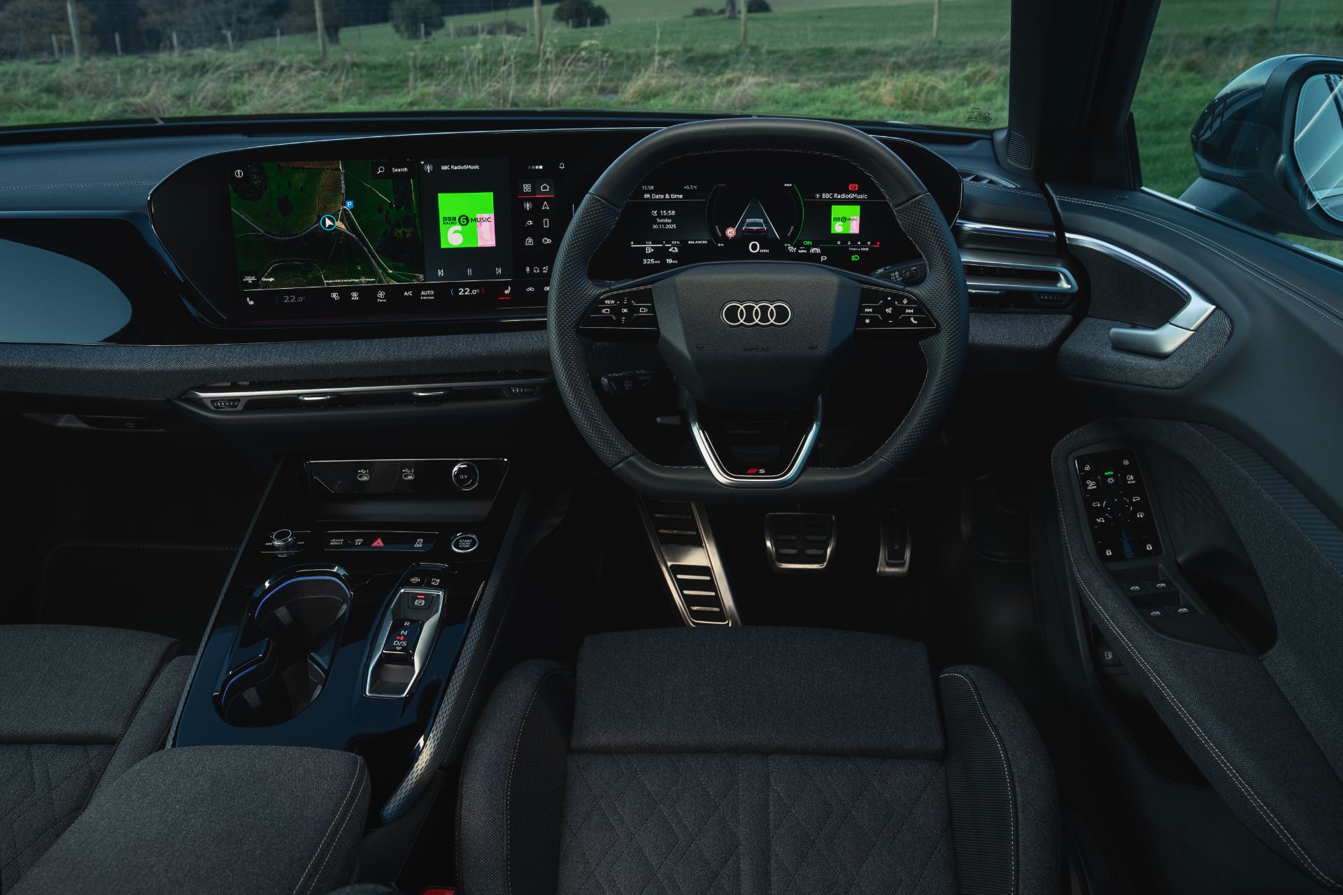 2026 audi a5 saloon e hybrid interior dashboard
