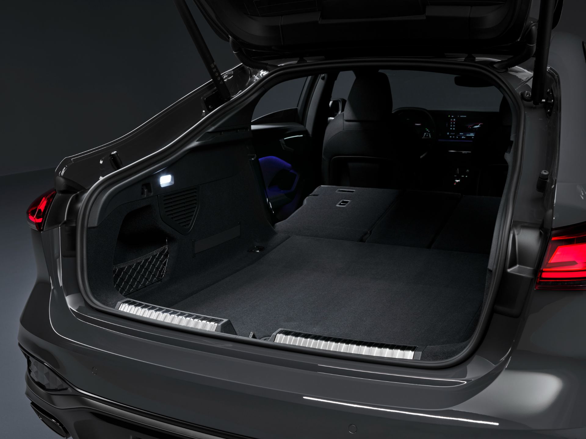 2026 audi a5 saloon cargo space seats folded