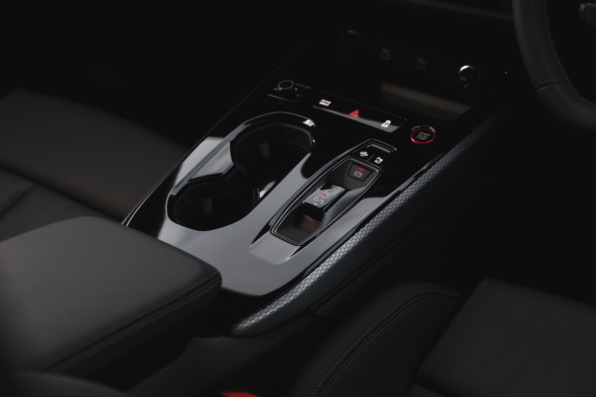 audi a5 interior center console