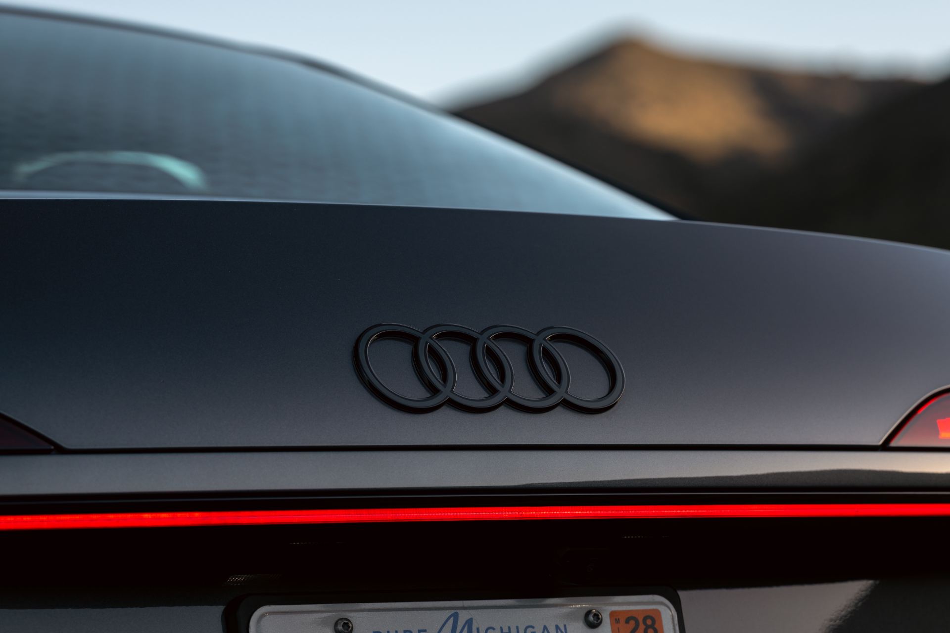 2026 audi a6 rear badge grey