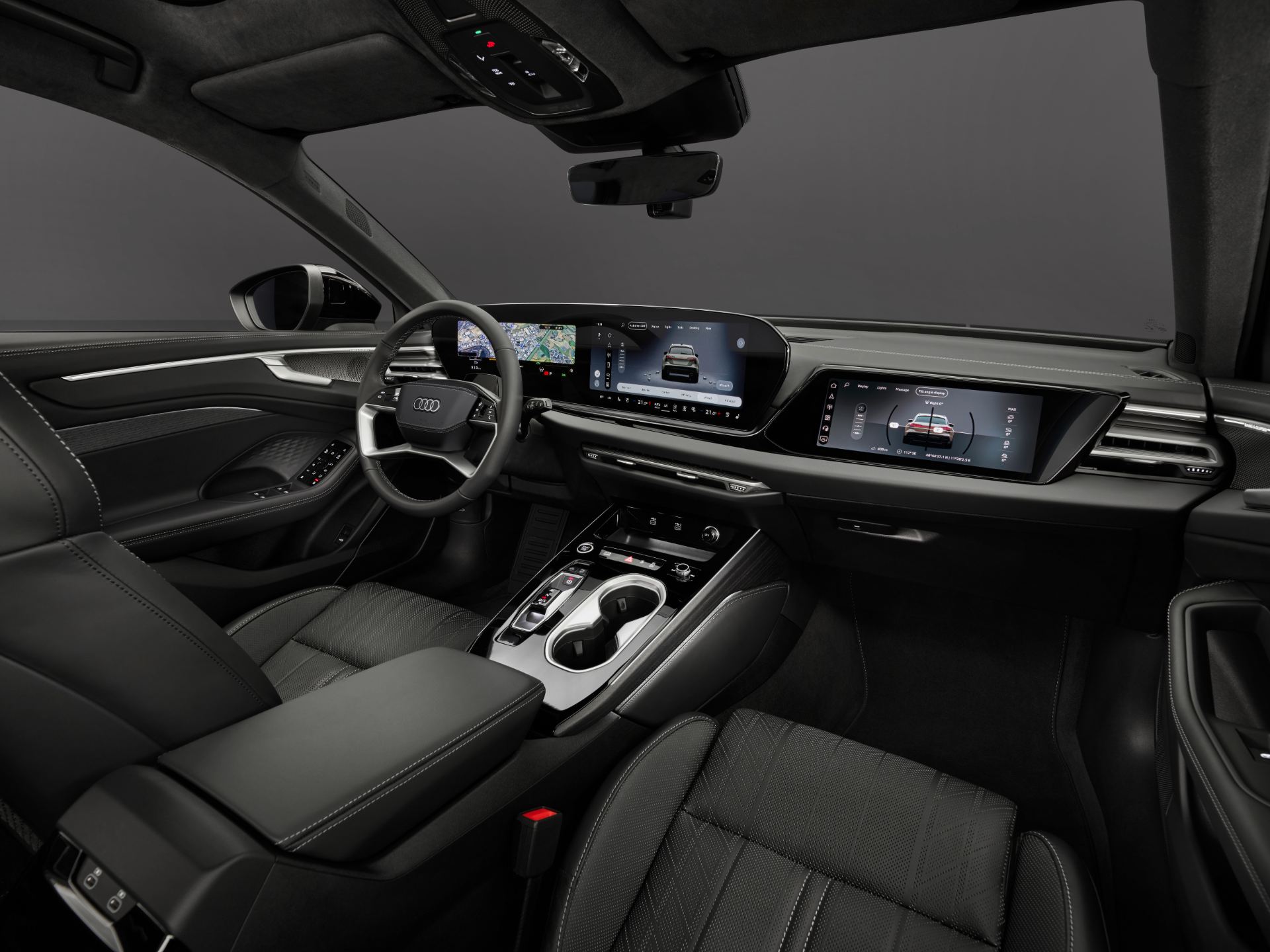 2026 audi a6 allroad interior front seats dashboard