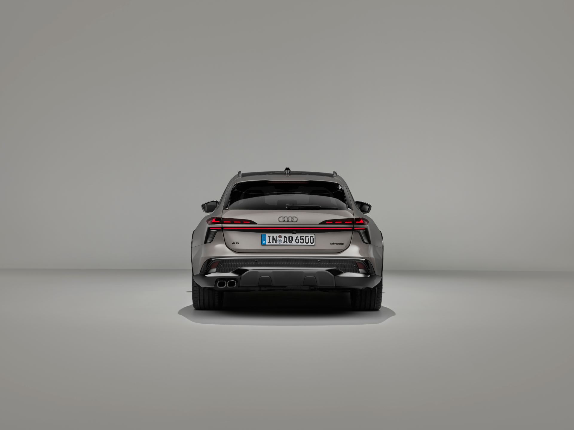 2026 audi a6 allroad rear studio grey
