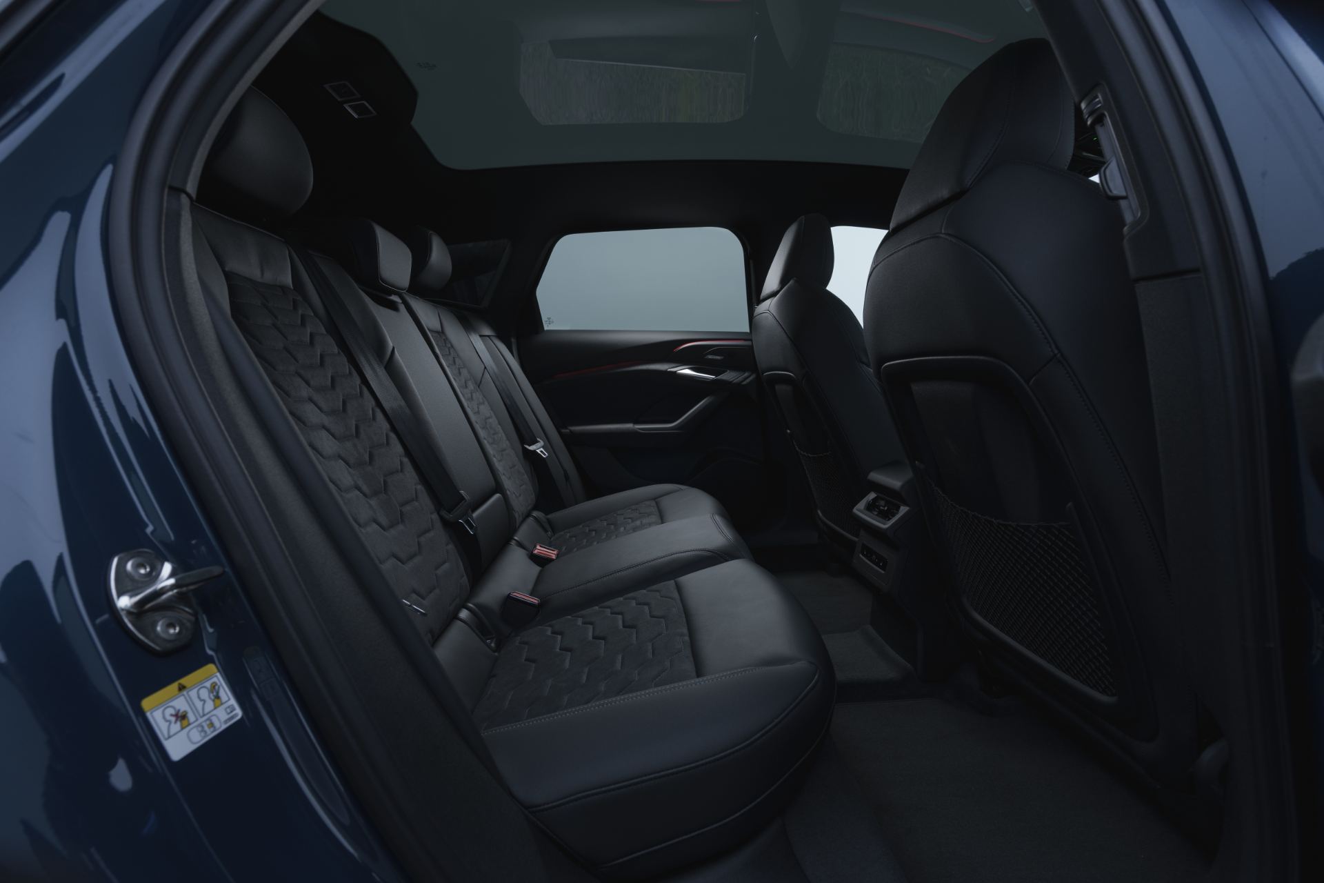 2026 audi a6 avant e tron interior rear seats