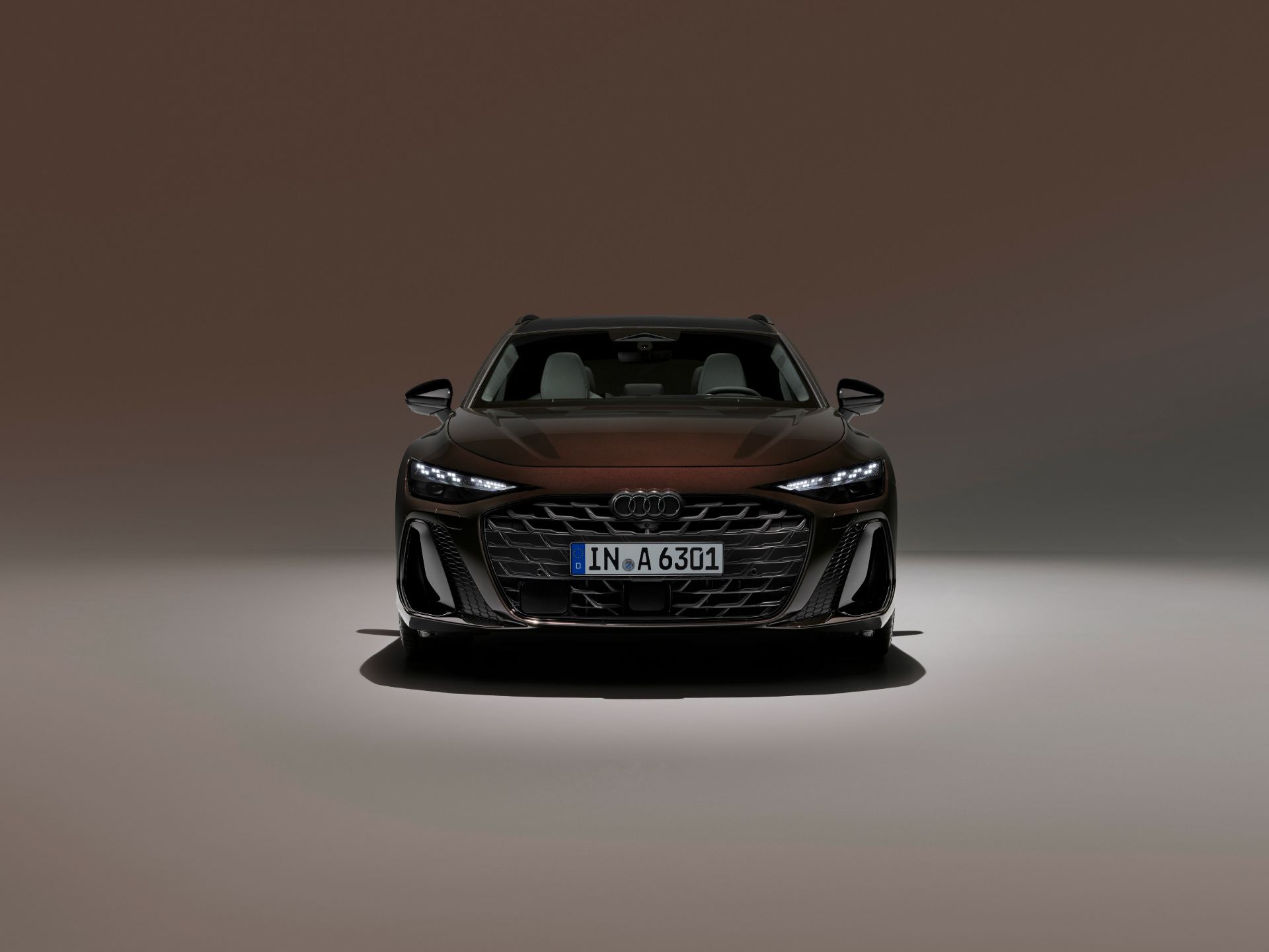2026 audi a6 avant front studio brown