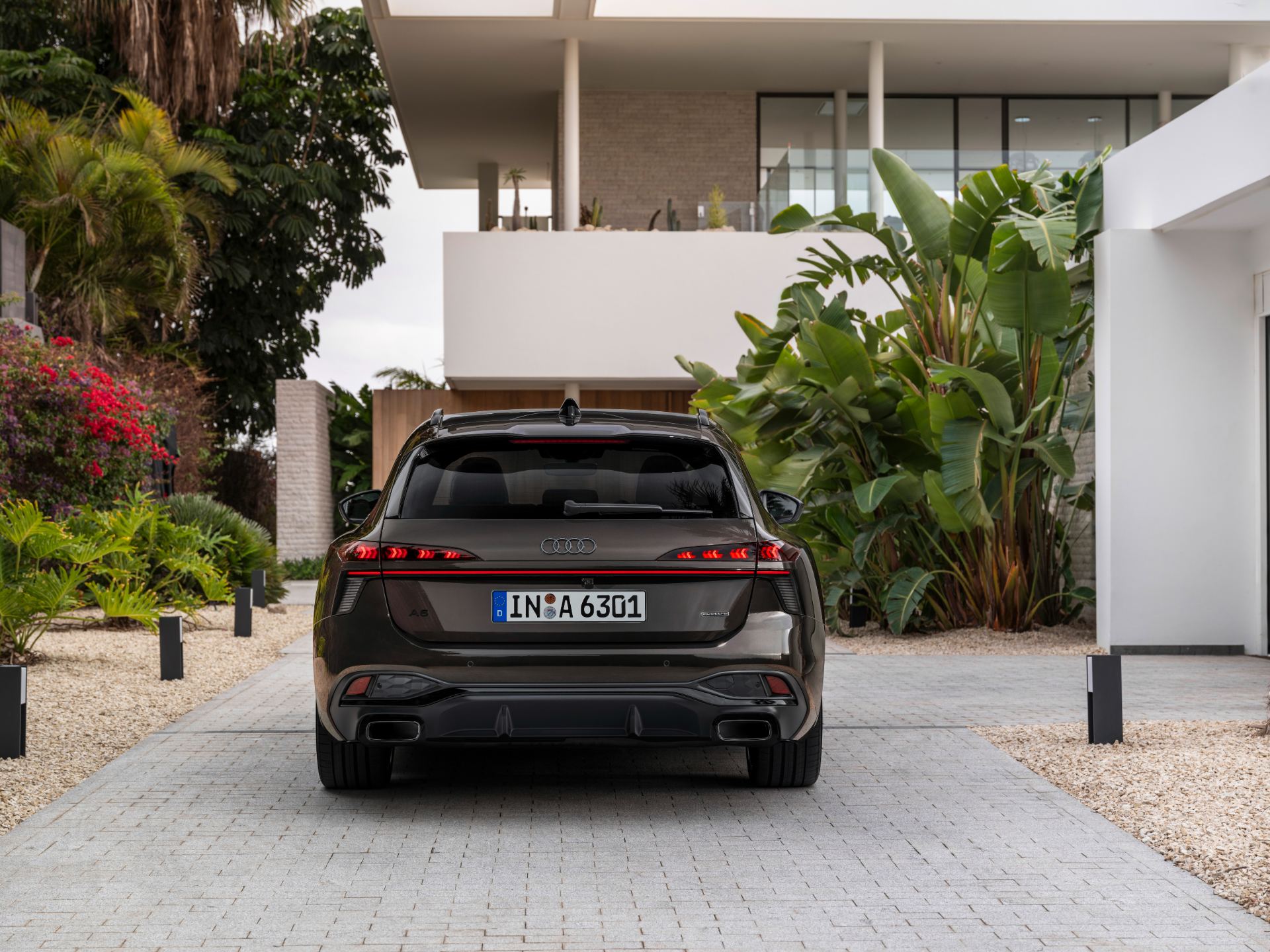2026 audi a6 avant rear villa brown