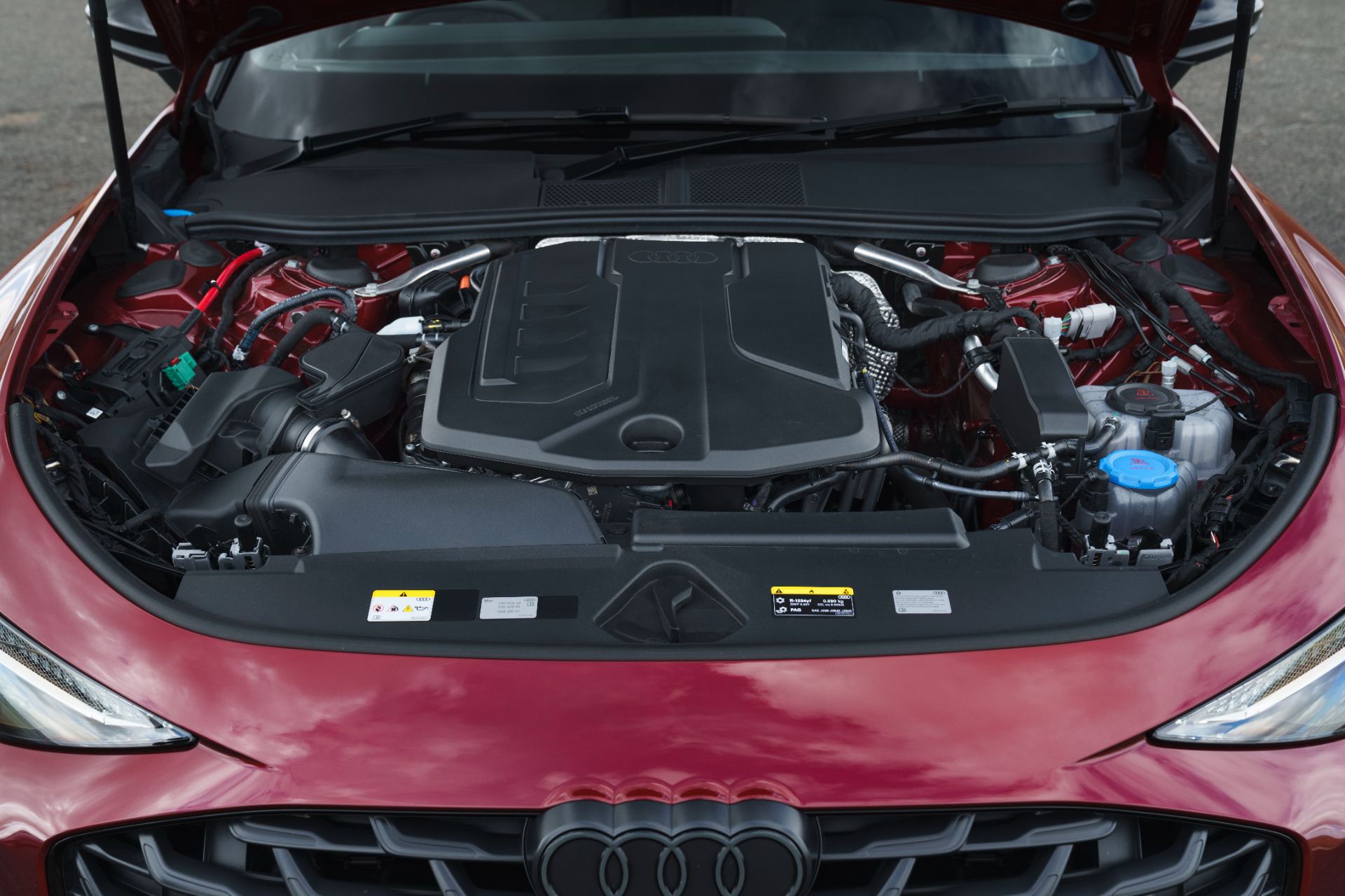 2026 audi a6 saloon e hybrid engine bay
