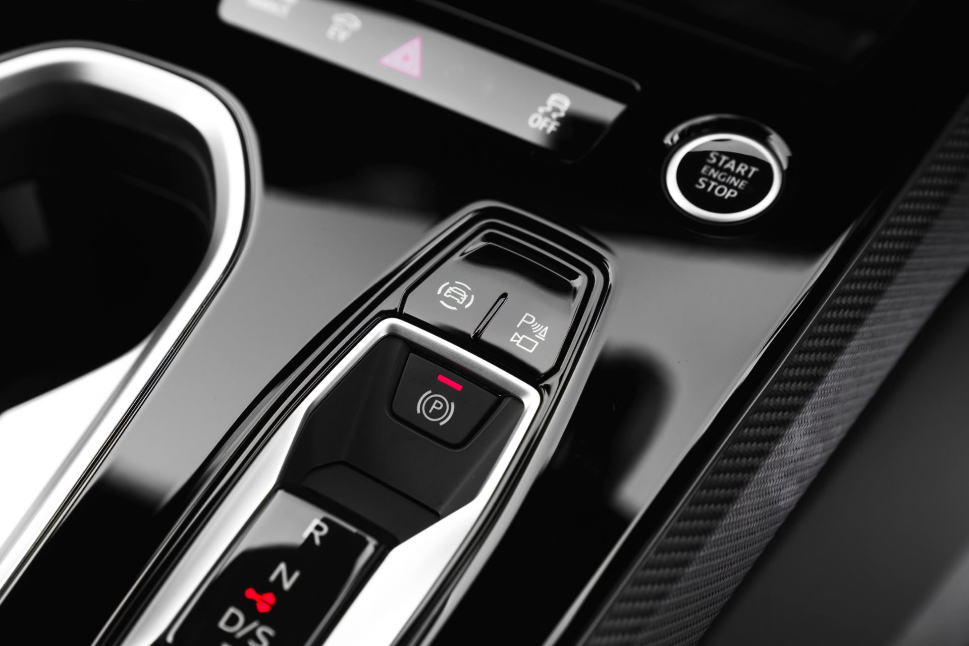 2026 audi a6 saloon e hybrid interior gear selector
