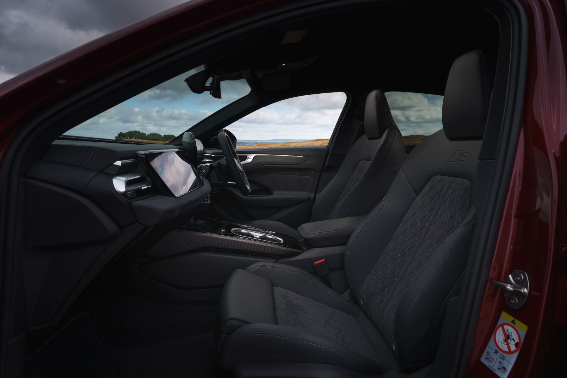 2026 audi a6 saloon e hybrid interior front seats