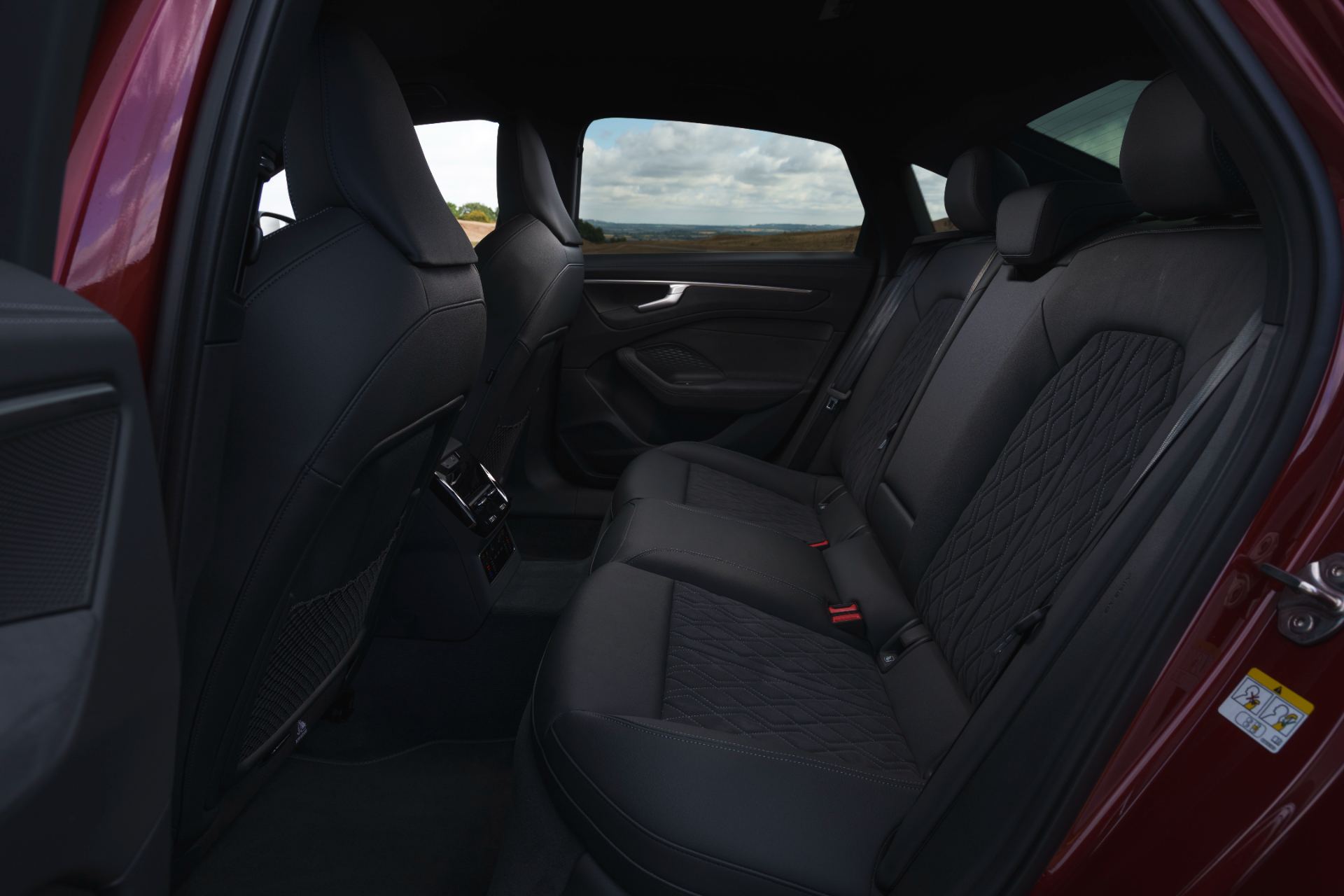 2026 audi a6 saloon e hybrid interior rear seats