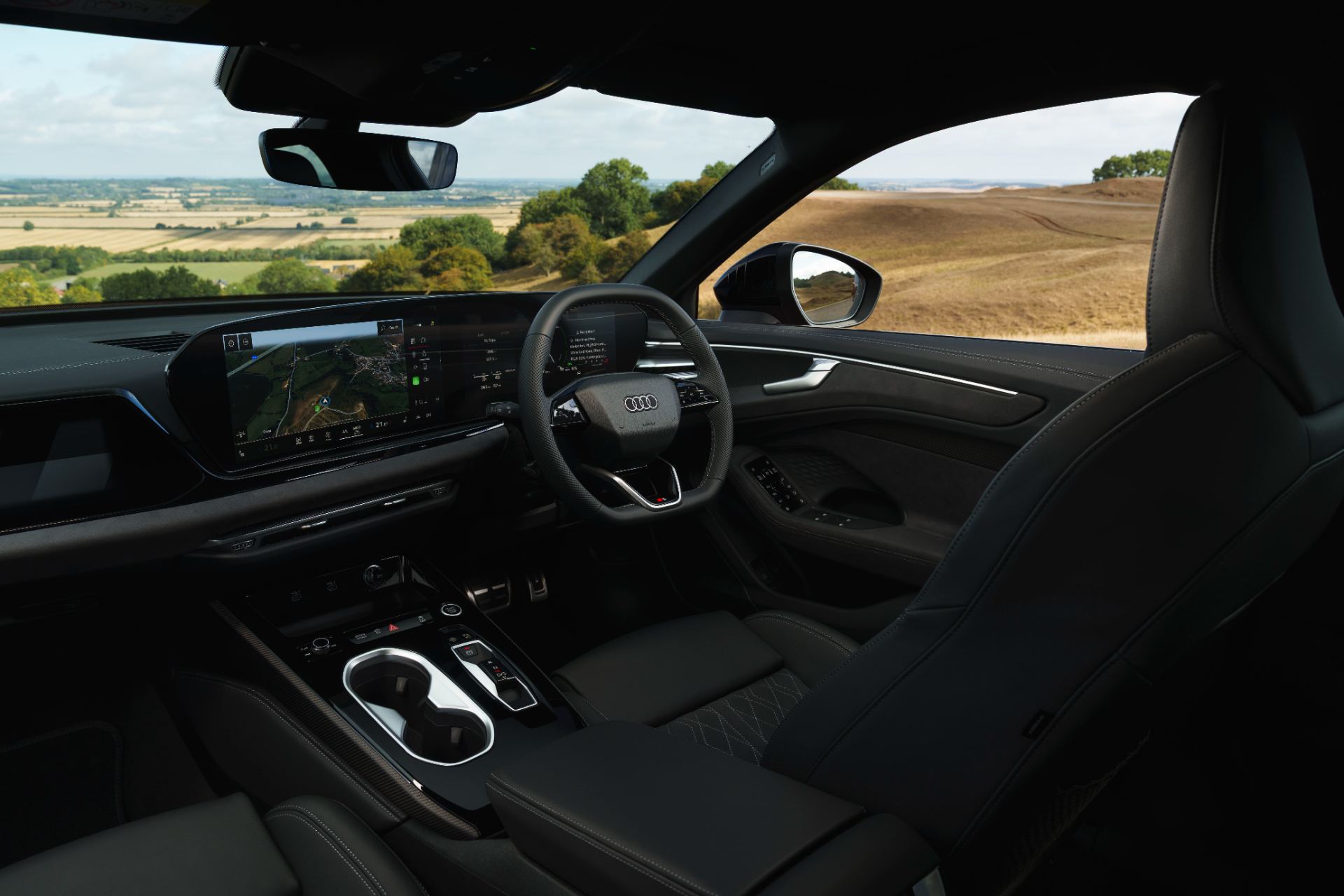 2026 audi a6 saloon e hybrid interior cockpit