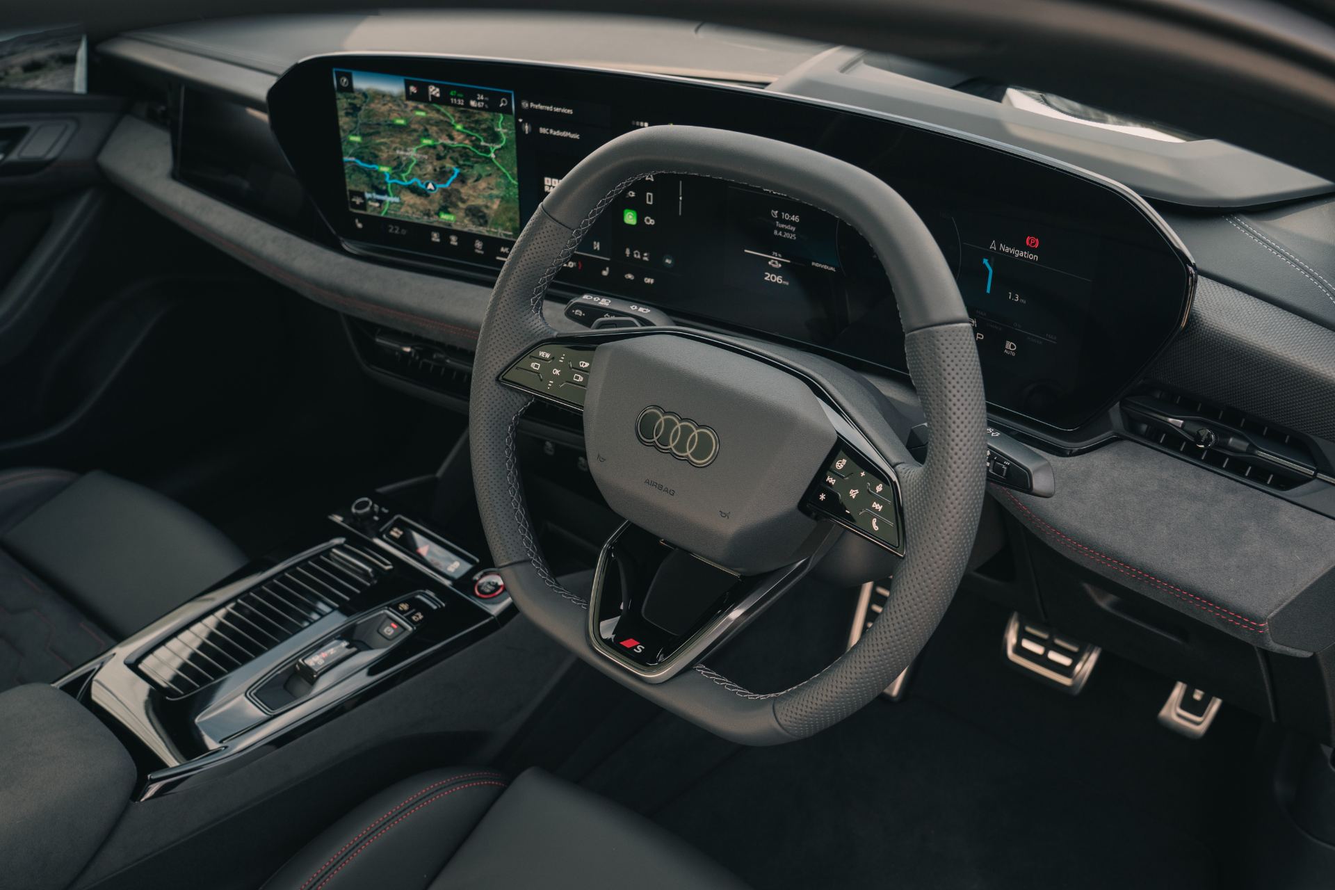 2026 audi a6 sportback e tron interior cockpit