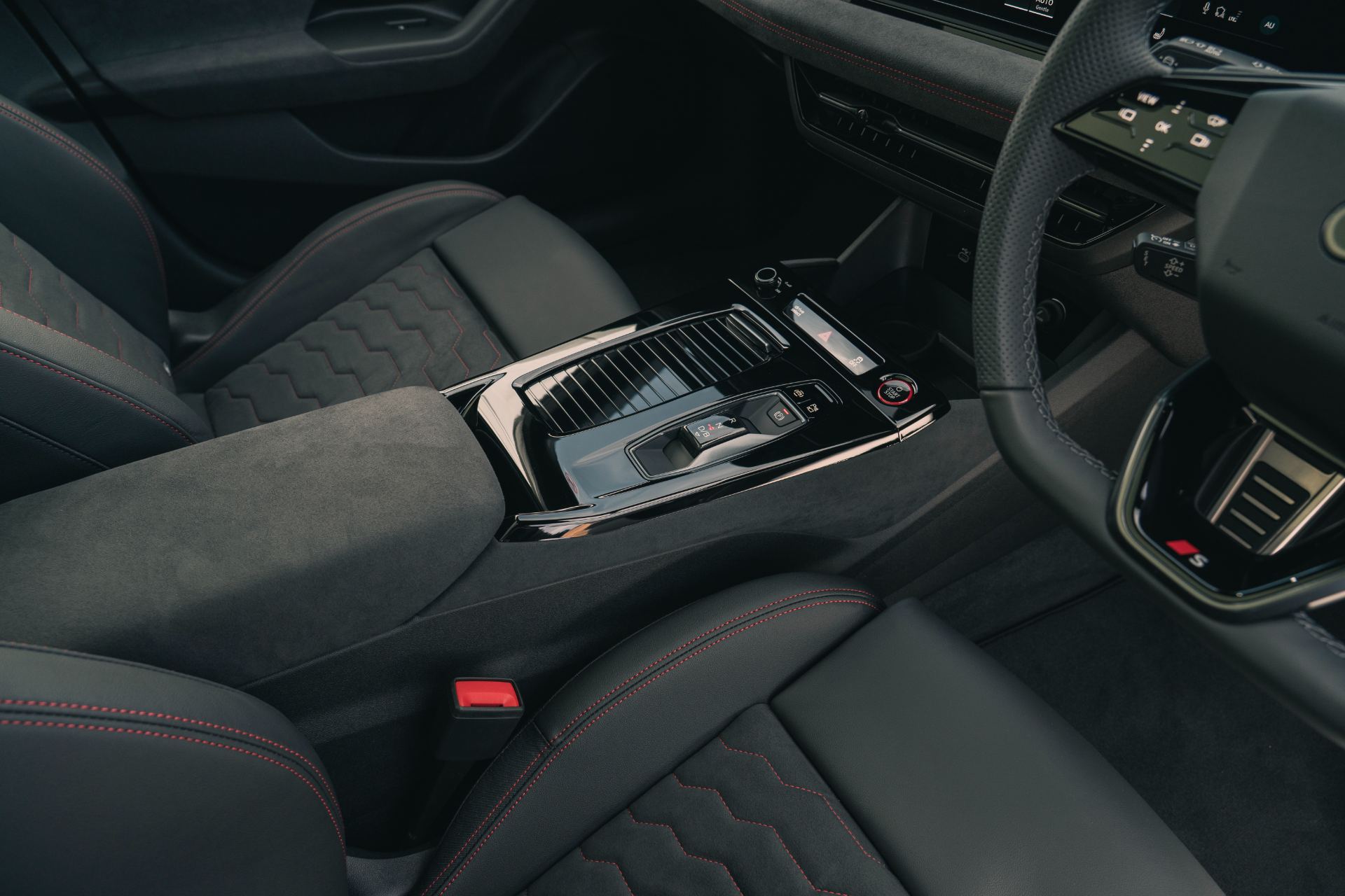 2026 audi a6 sportback e tron interior gear selector