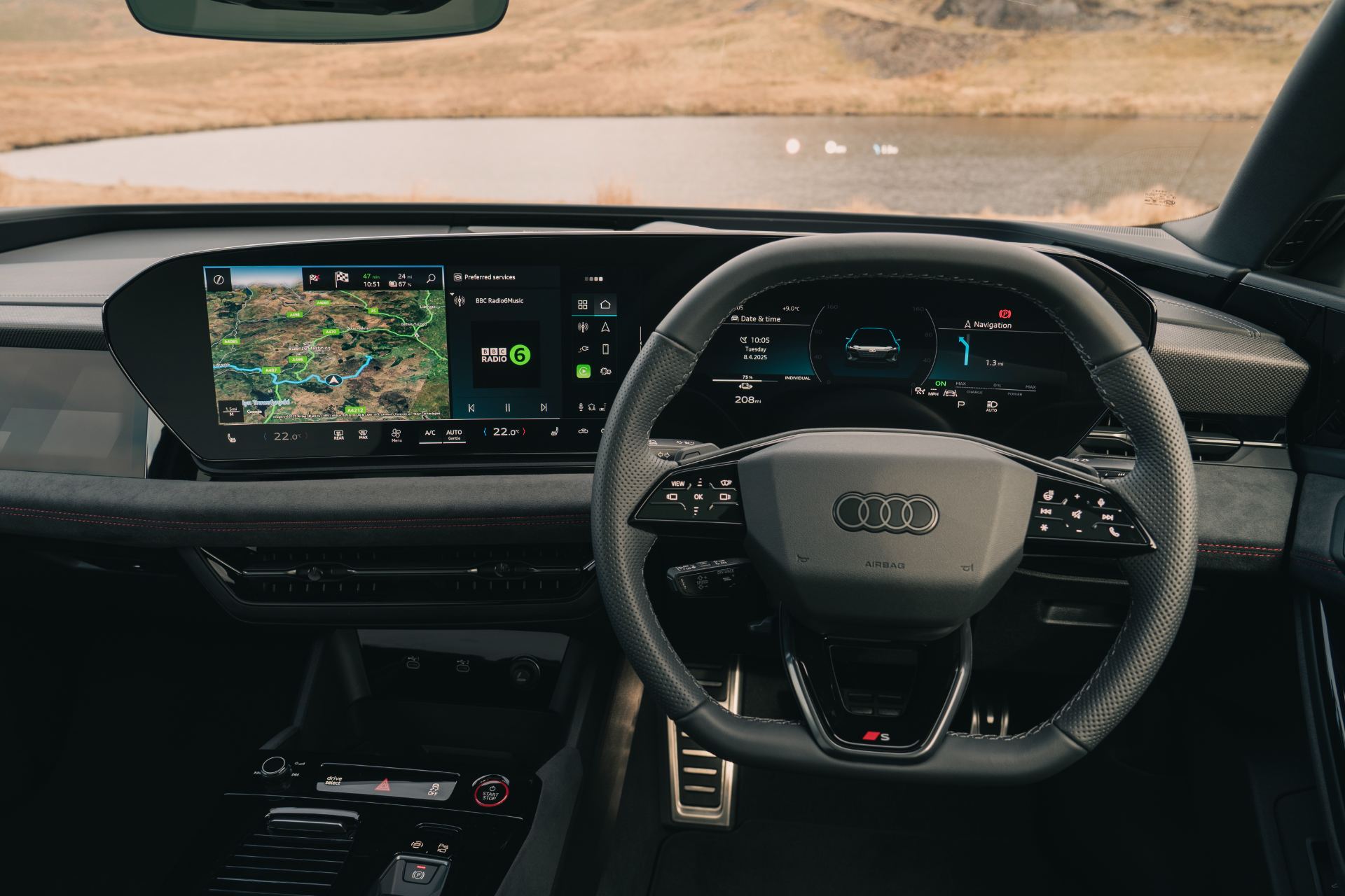2026 audi a6 sportback e tron interior dashboard