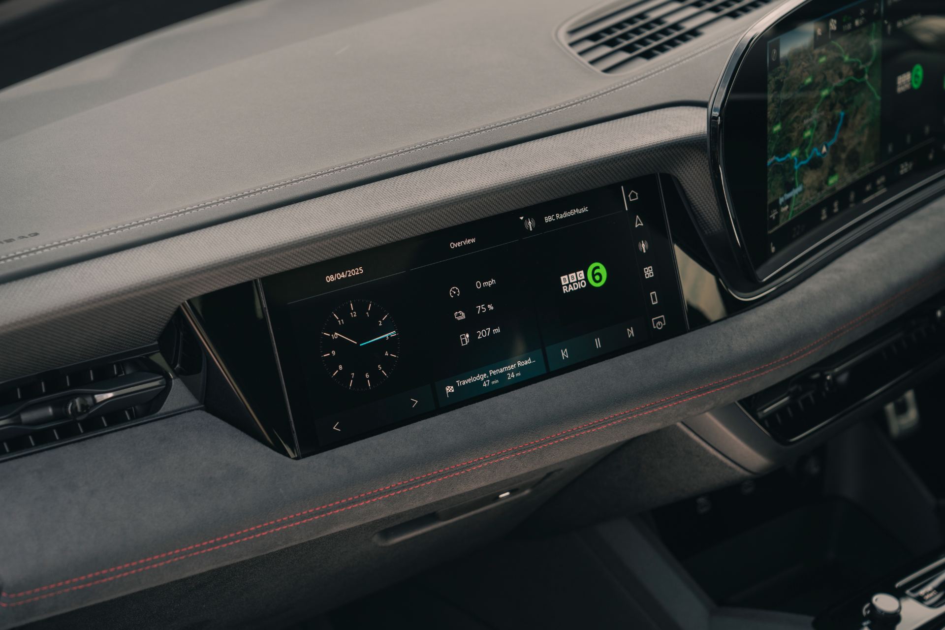 2026 audi a6 sportback e tron interior passenger display