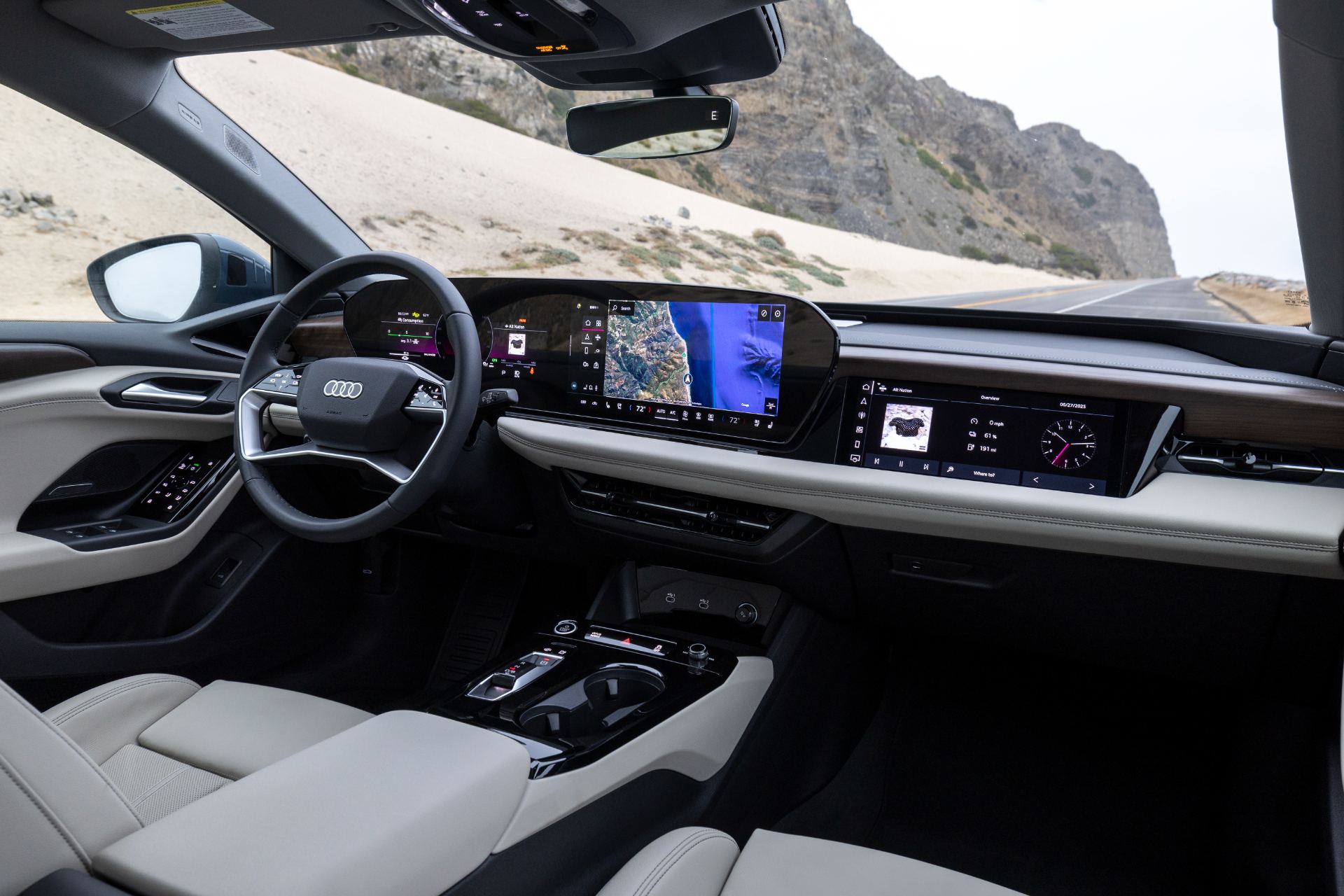 2027 audi a6 sportback e tron interior cockpit