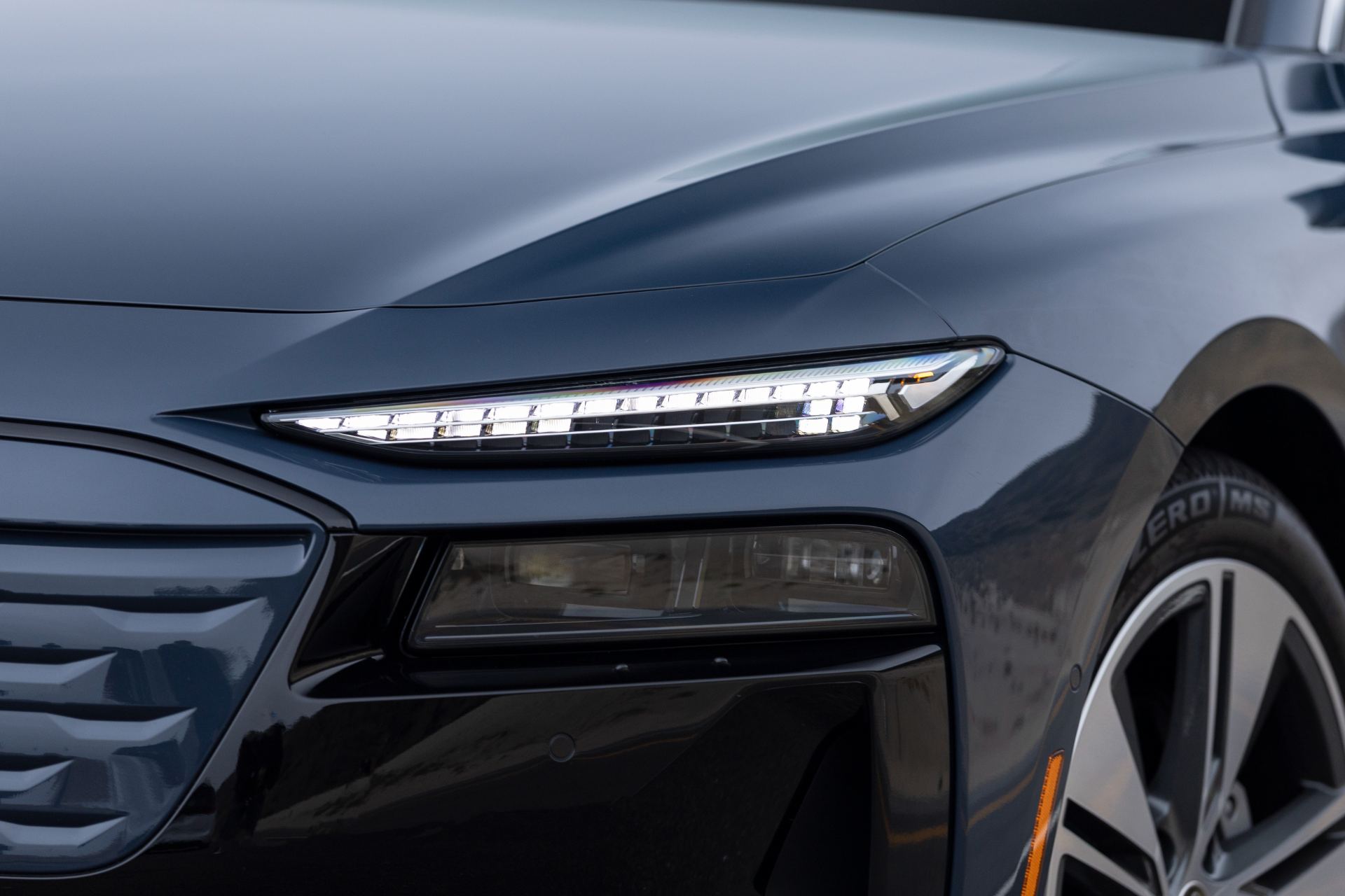 2027 audi a6 sportback e tron headlight grey