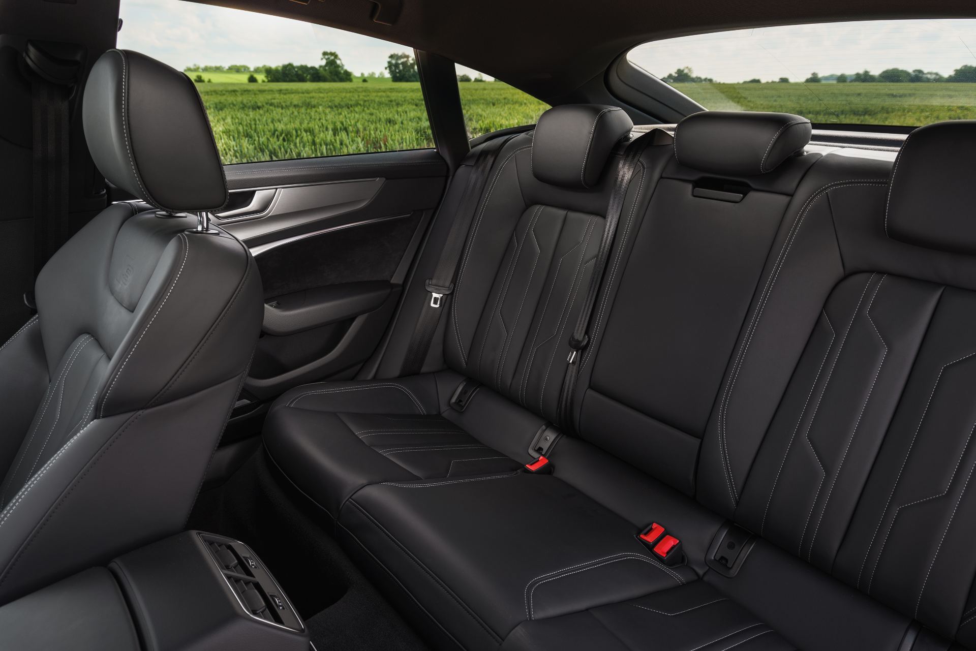 2025 audi a7 sportback interior rear seats