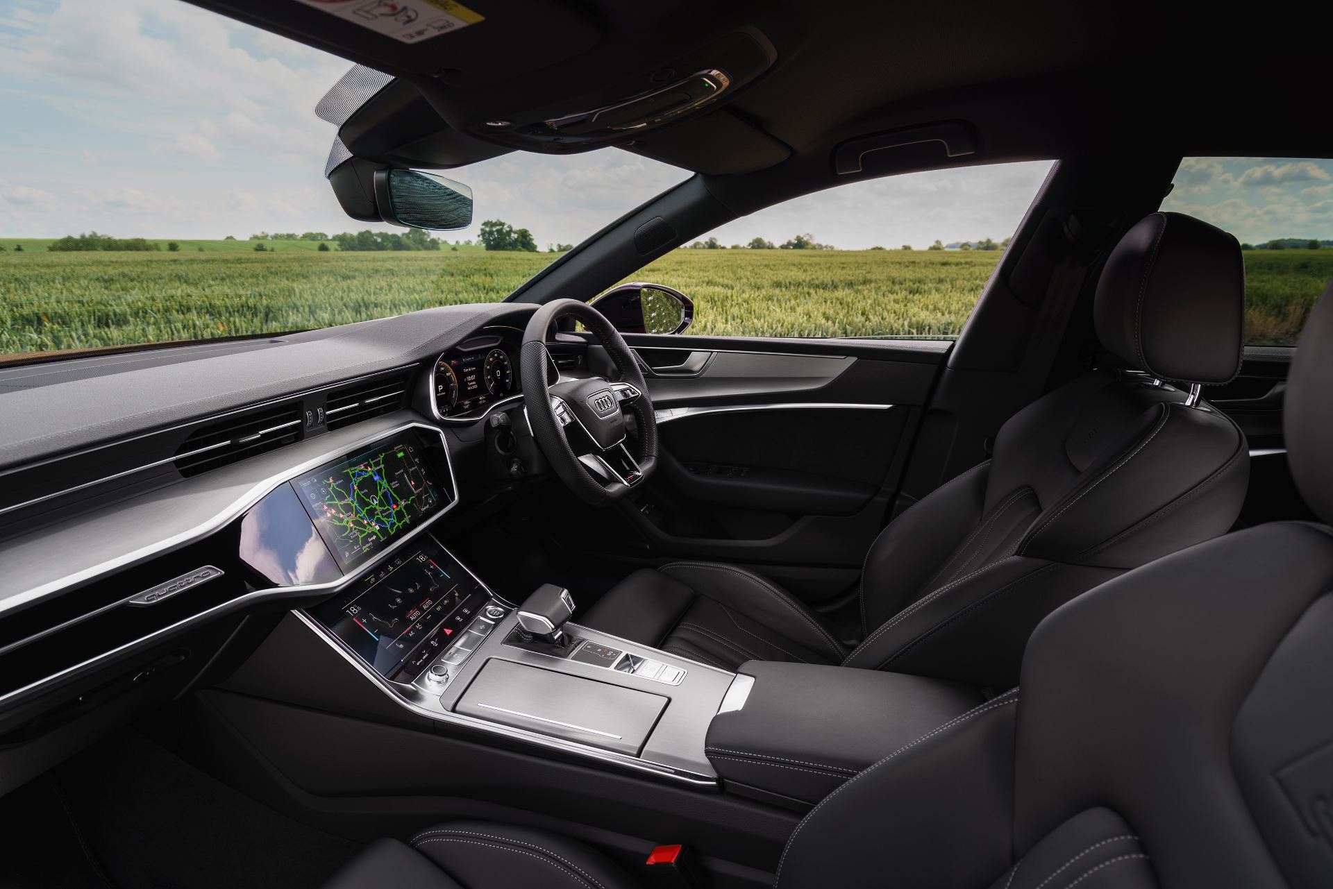 2025 audi a7 sportback interior front seats
