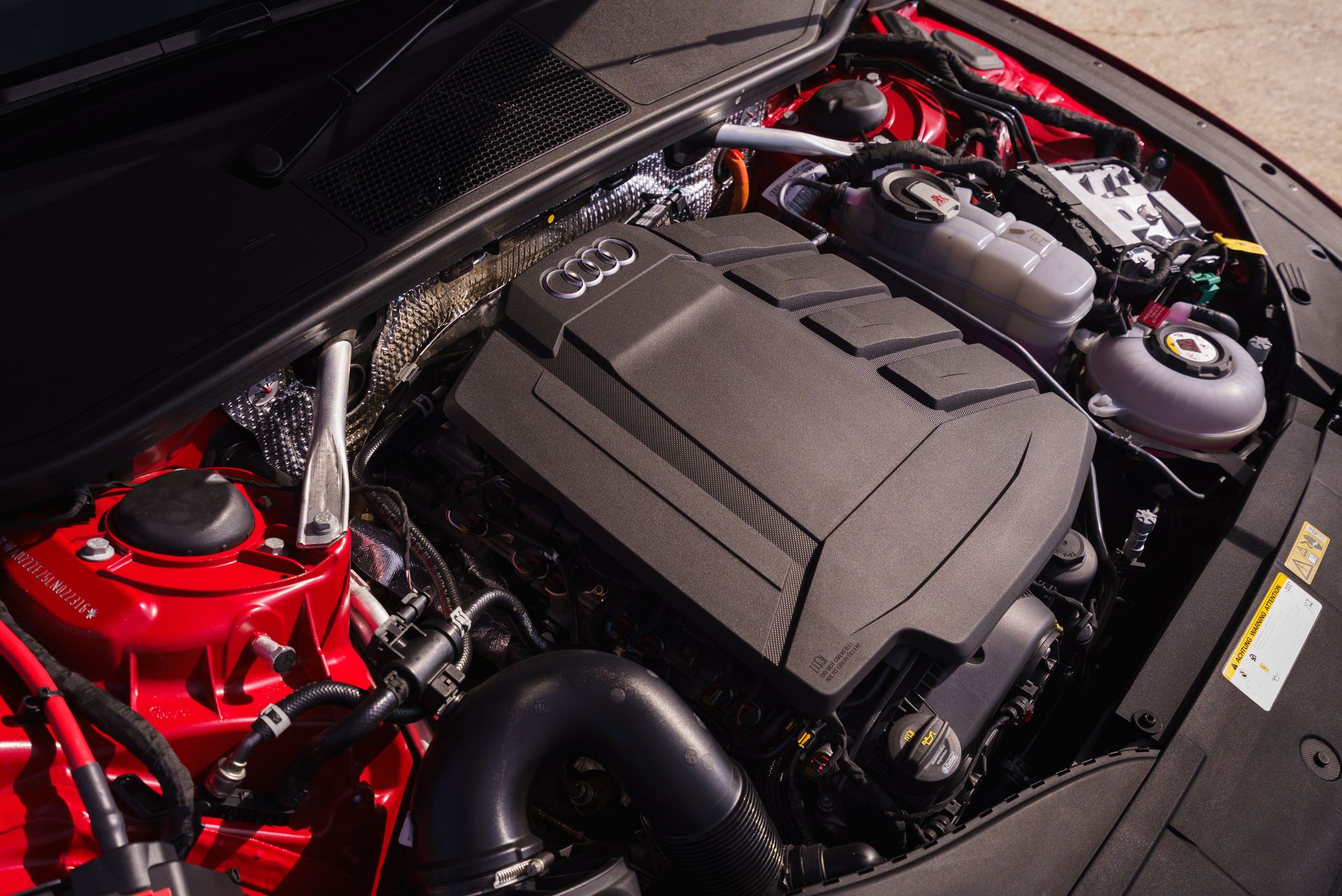 2025 audi a7 sportback engine bay