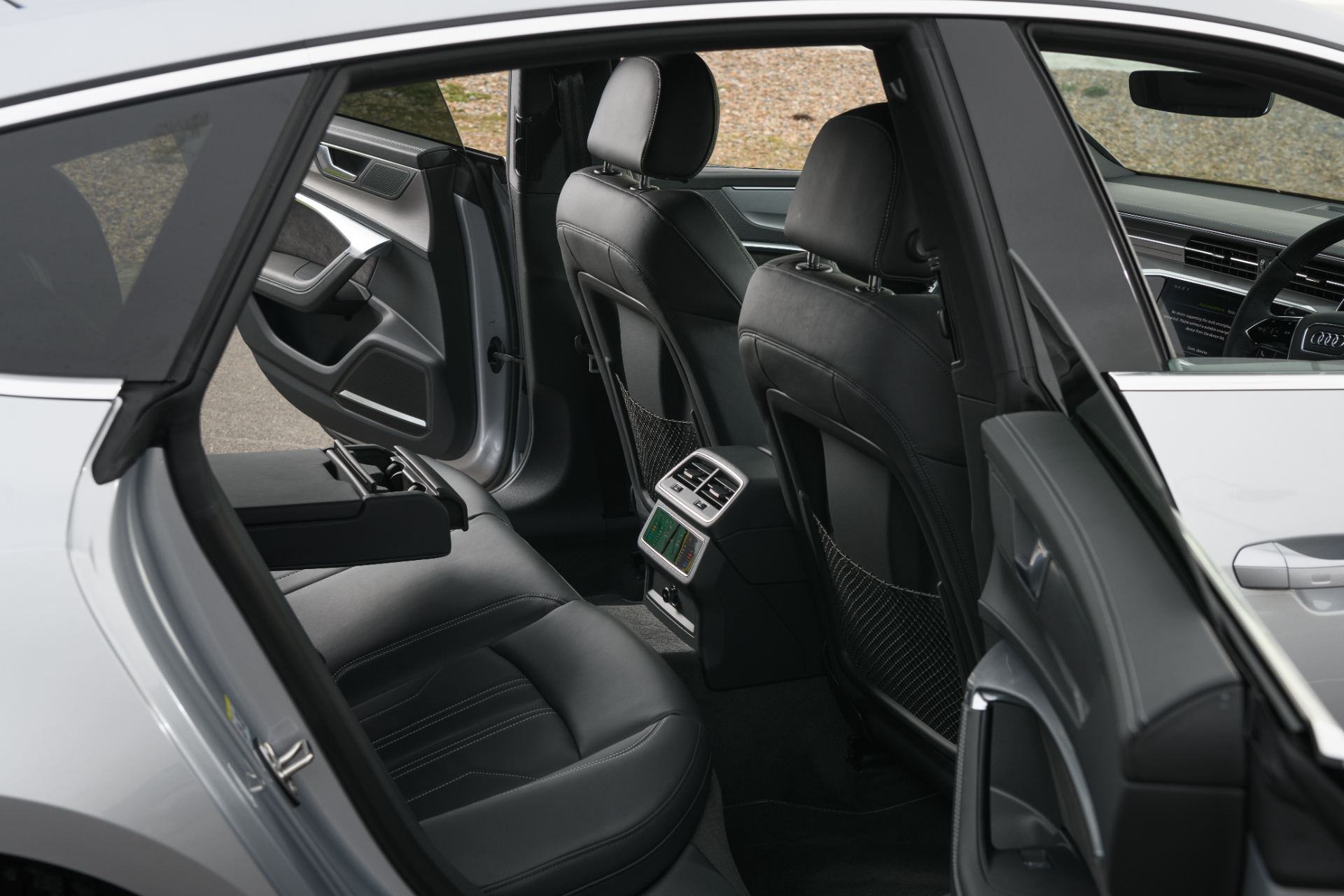 2025 audi a7 sportback interior rear seats leather