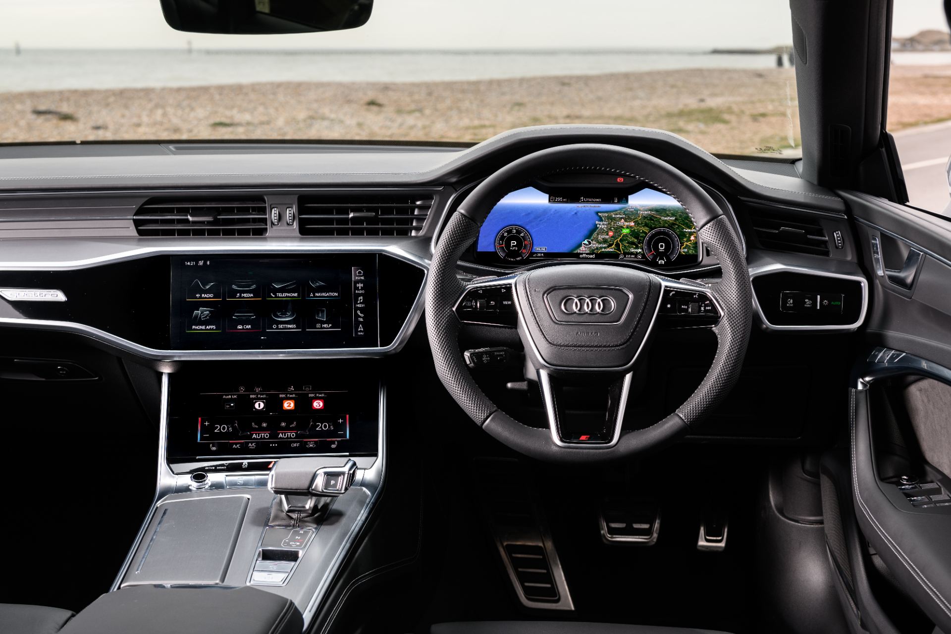 2025 audi a7 sportback interior cockpit