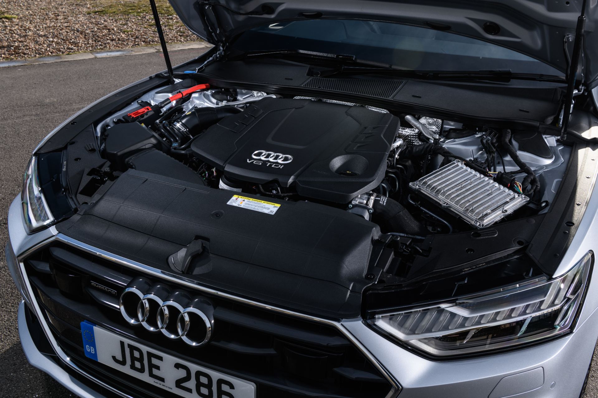 2025 audi a7 sportback engine bay