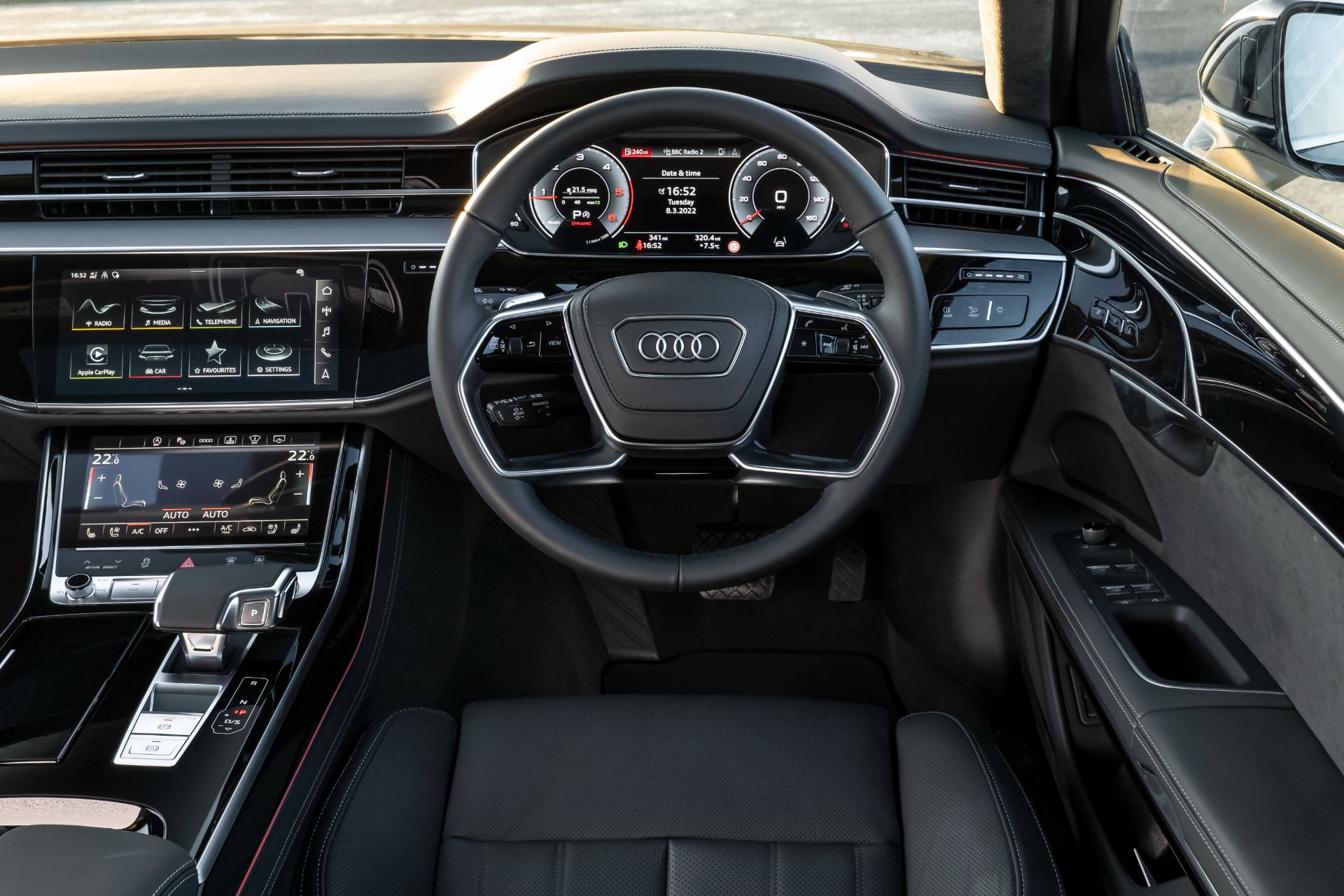 2025 audi a8 interior cockpit