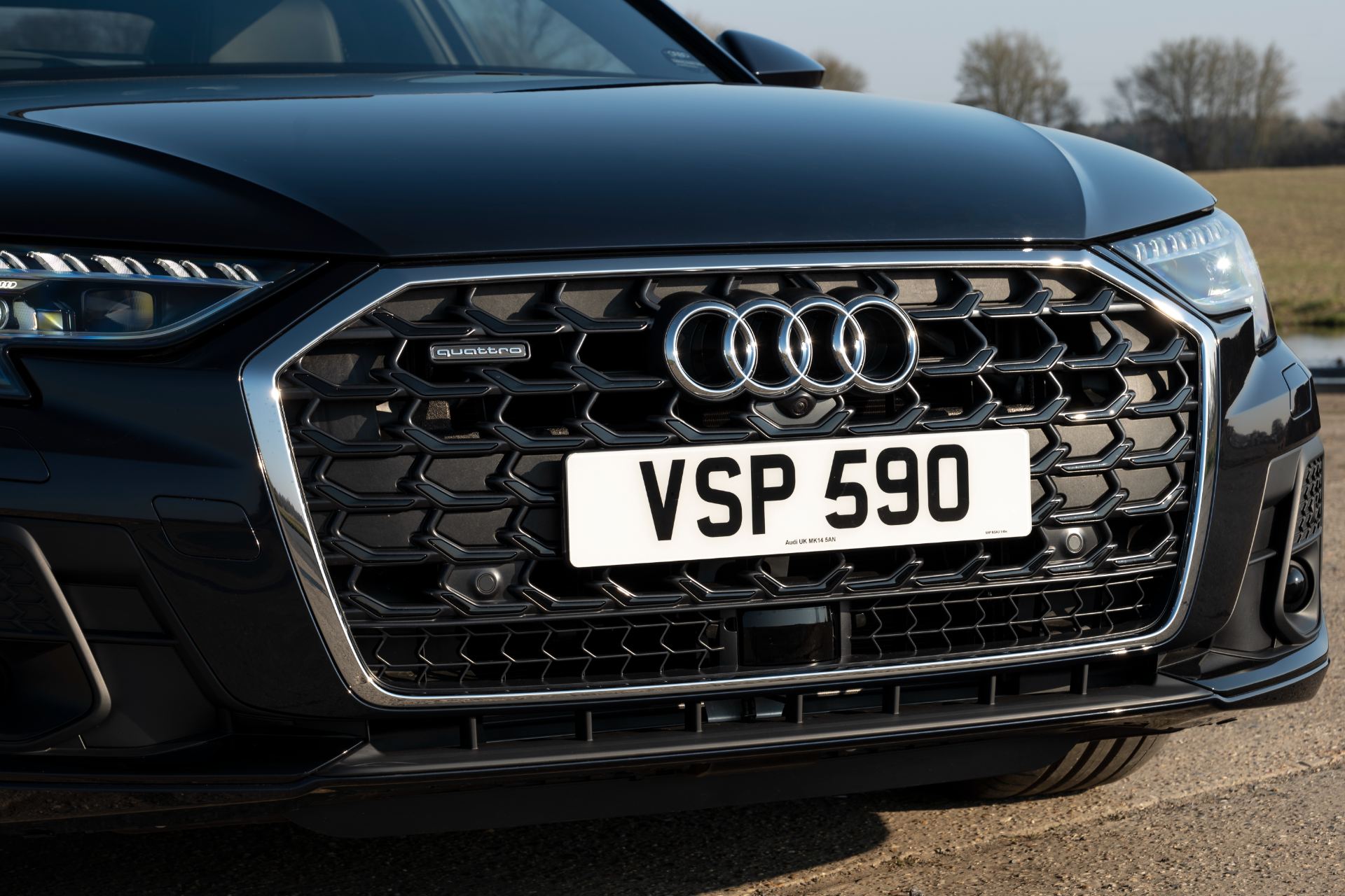2025 audi a8 grille black
