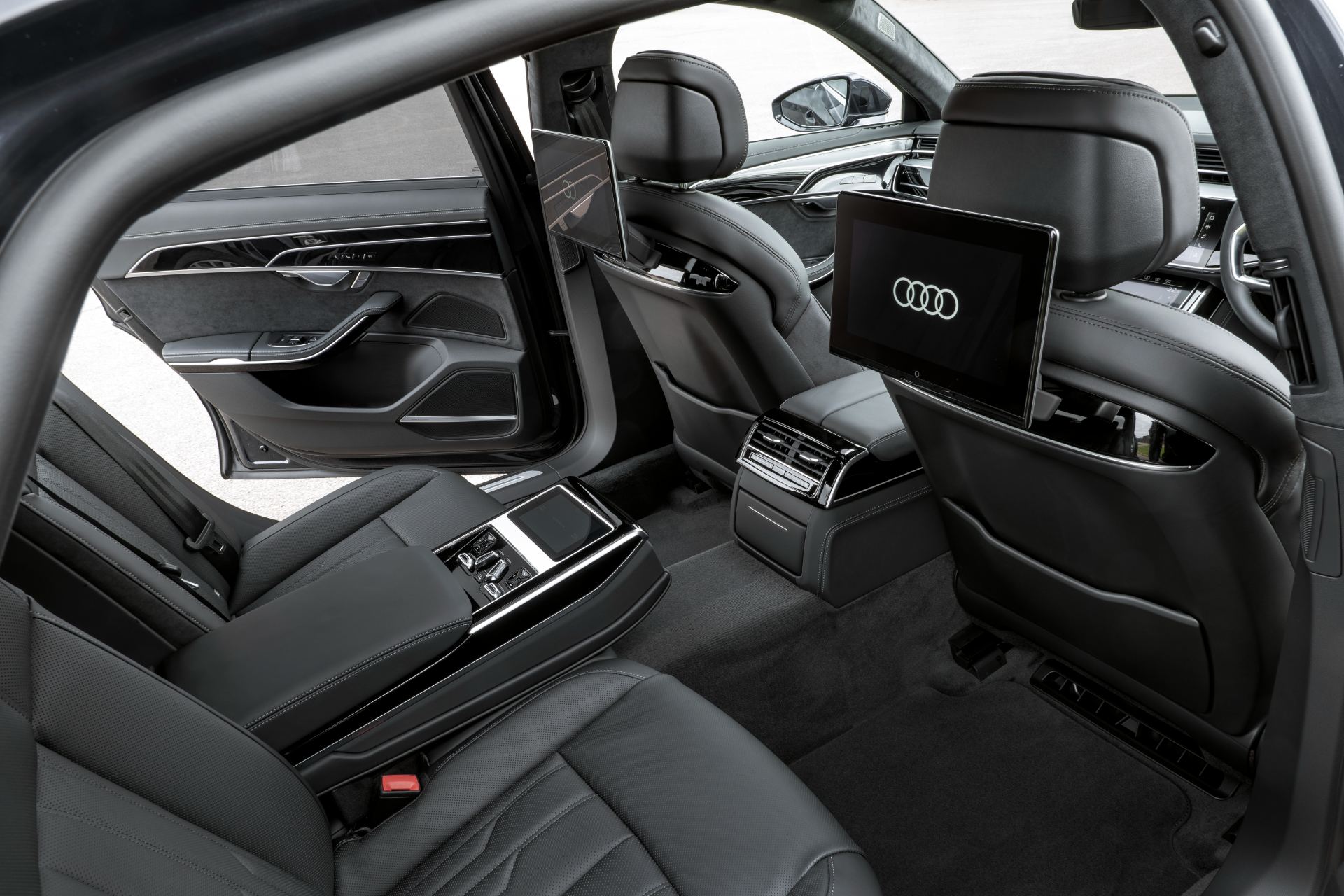 2025 audi a8 interior rear seats entertainment