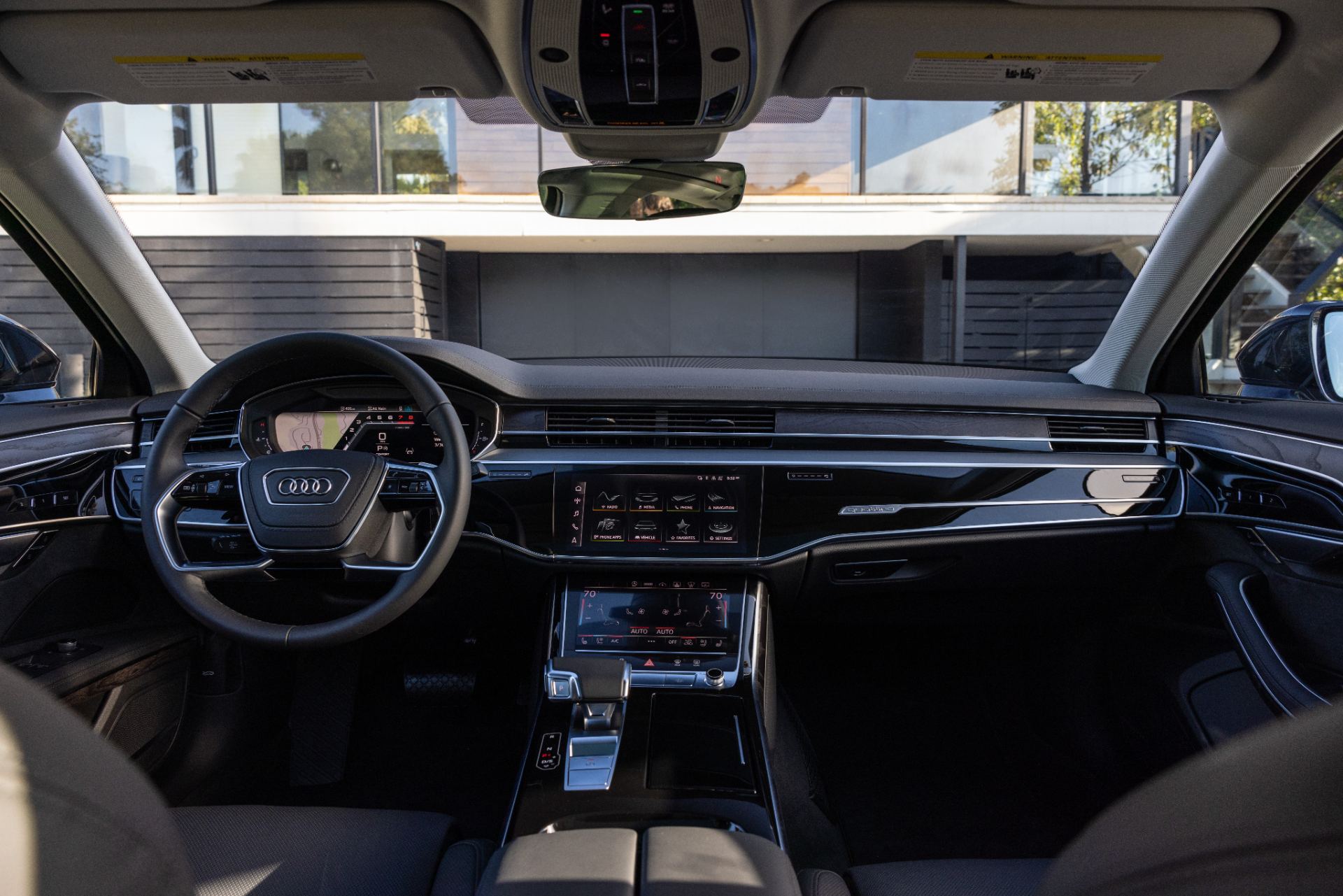audi a8 l interior dashboard