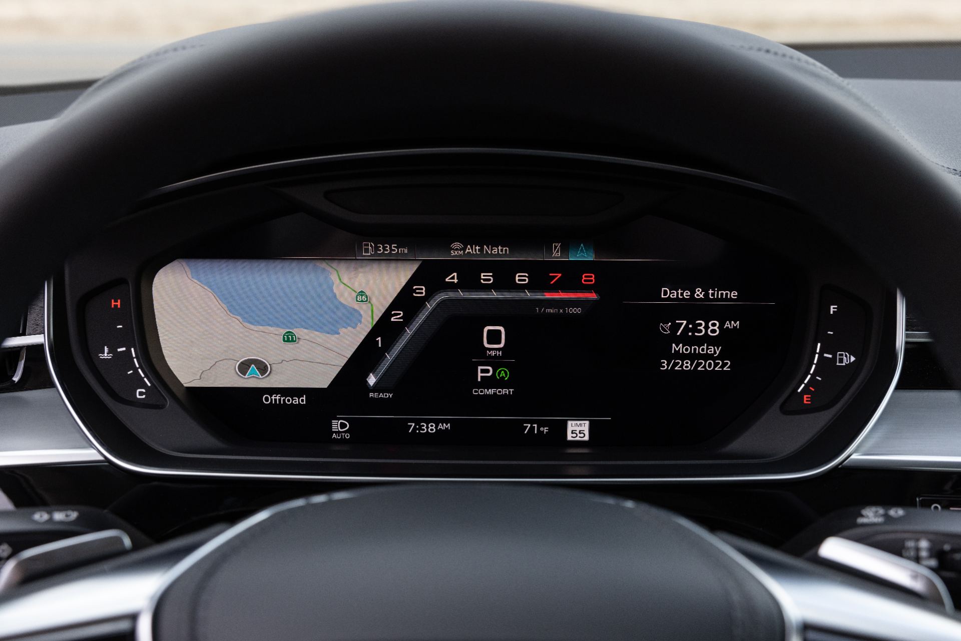 audi a8 l virtual cockpit