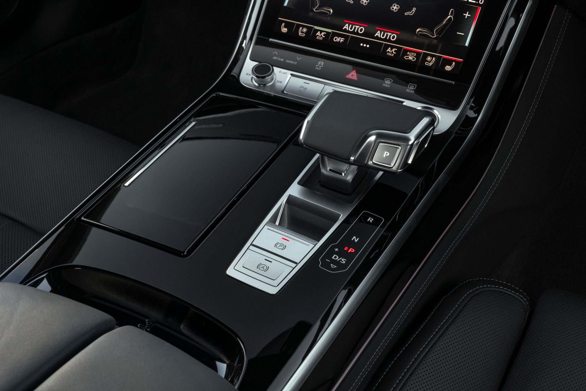 2025 audi a8 interior gear selector