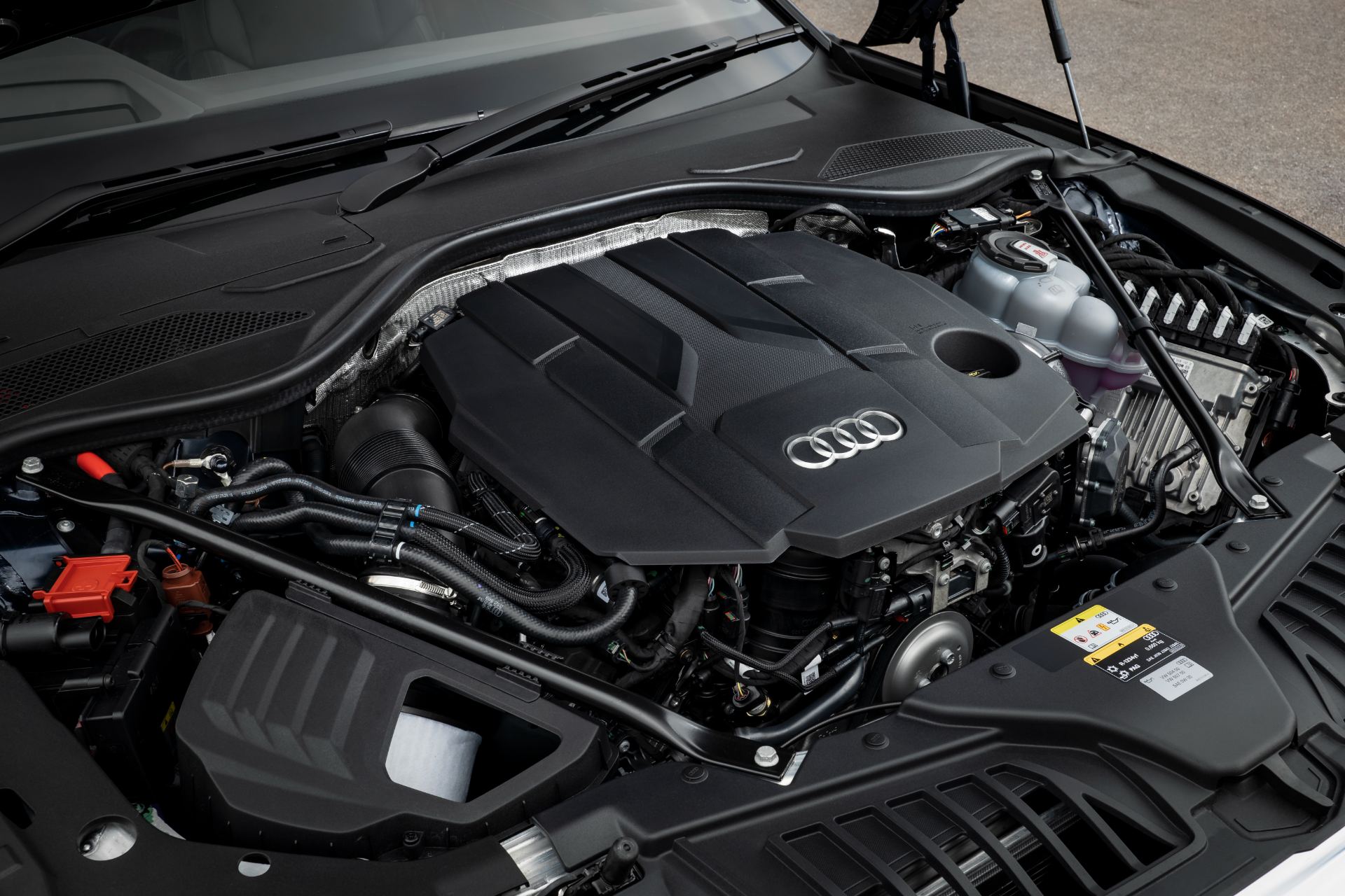 2025 audi a8 engine bay