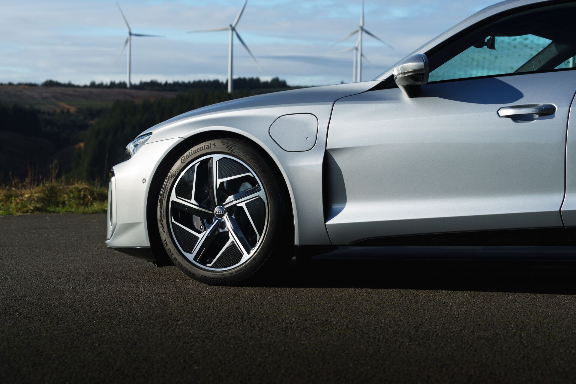 2026 audi e tron gt quattro front wheel arch silver