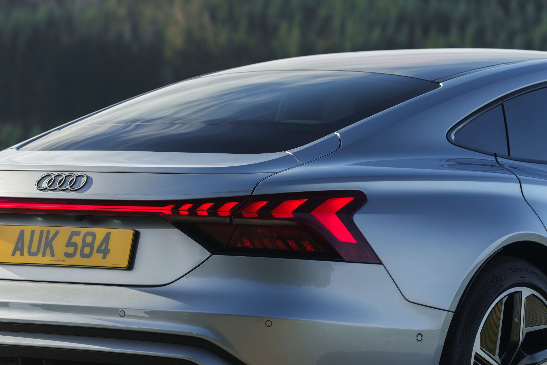 2026 audi e tron gt quattro taillight silver