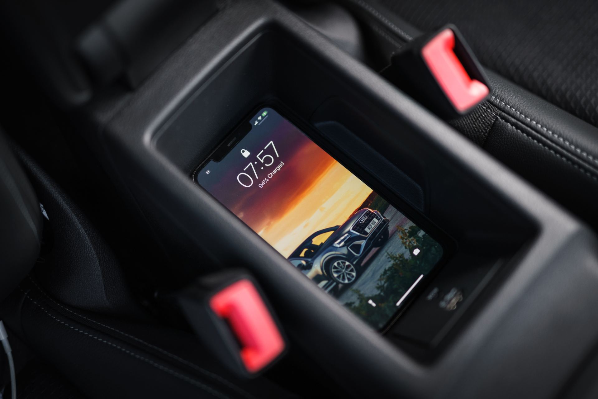 2025 audi q2 interior wireless phone charging