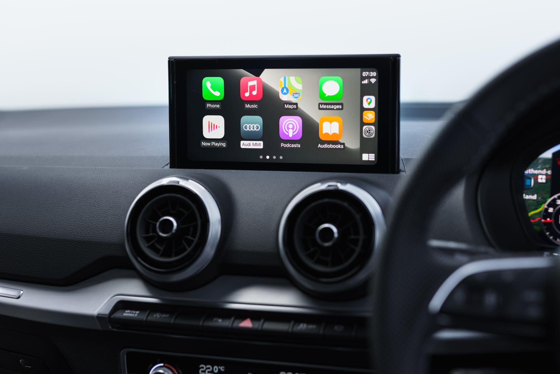 2025 audi q2 interior infotainment apple carplay