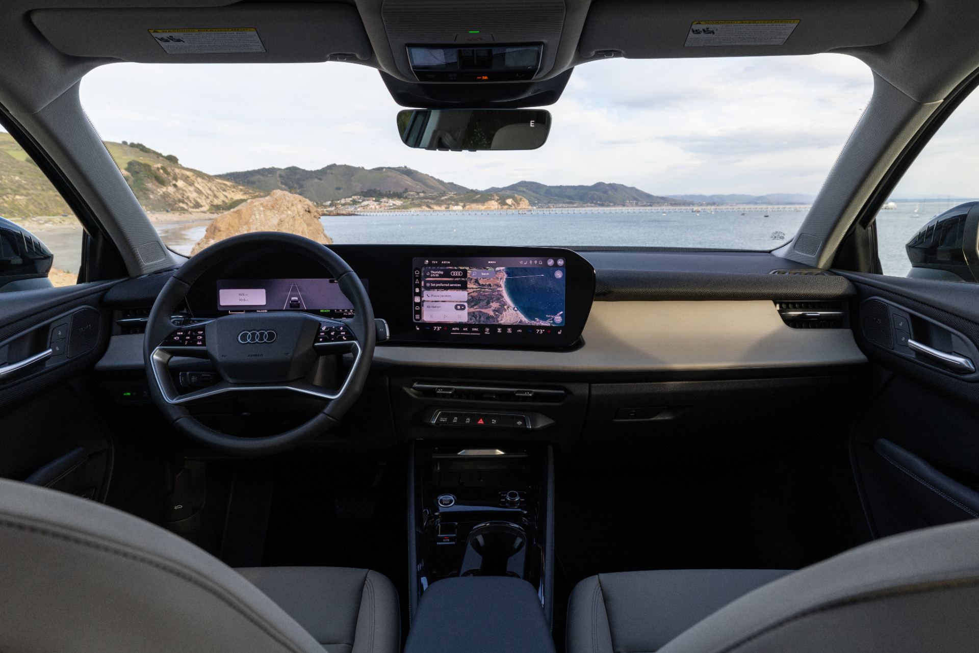 2026 audi q3 interior front view coast