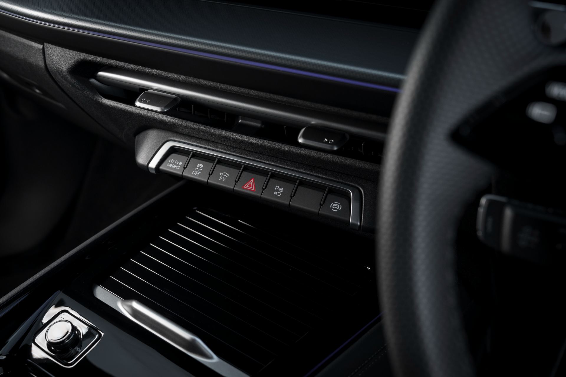 2026 audi q3 e hybrid interior center console controls