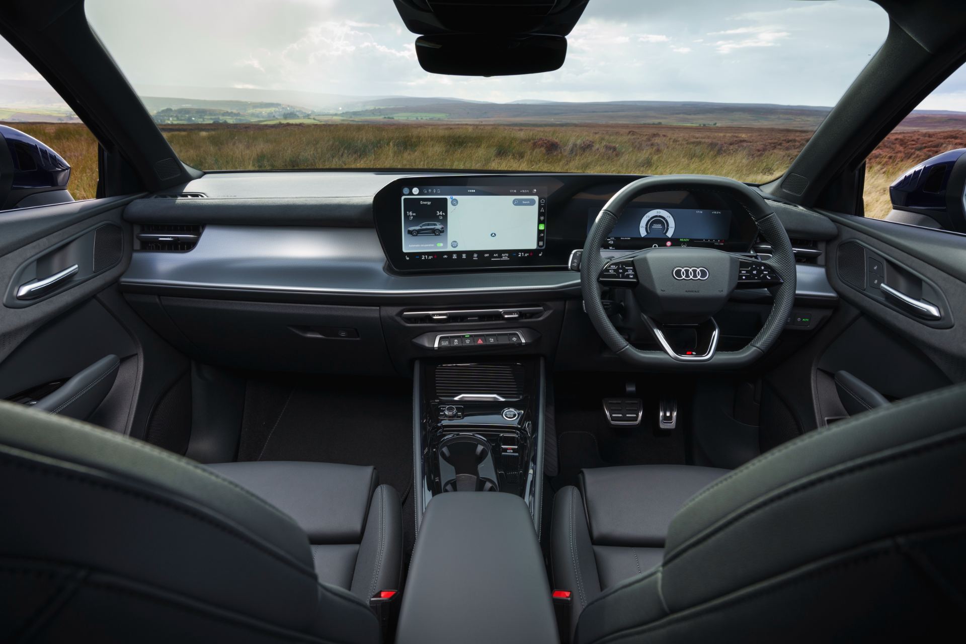 2026 audi q3 e hybrid interior front view