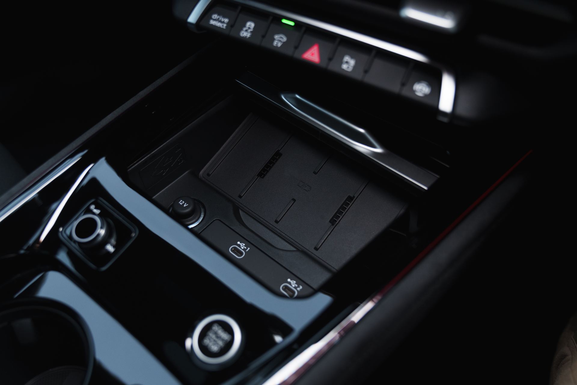 2026 audi q3 sportback e hybrid interior wireless charging
