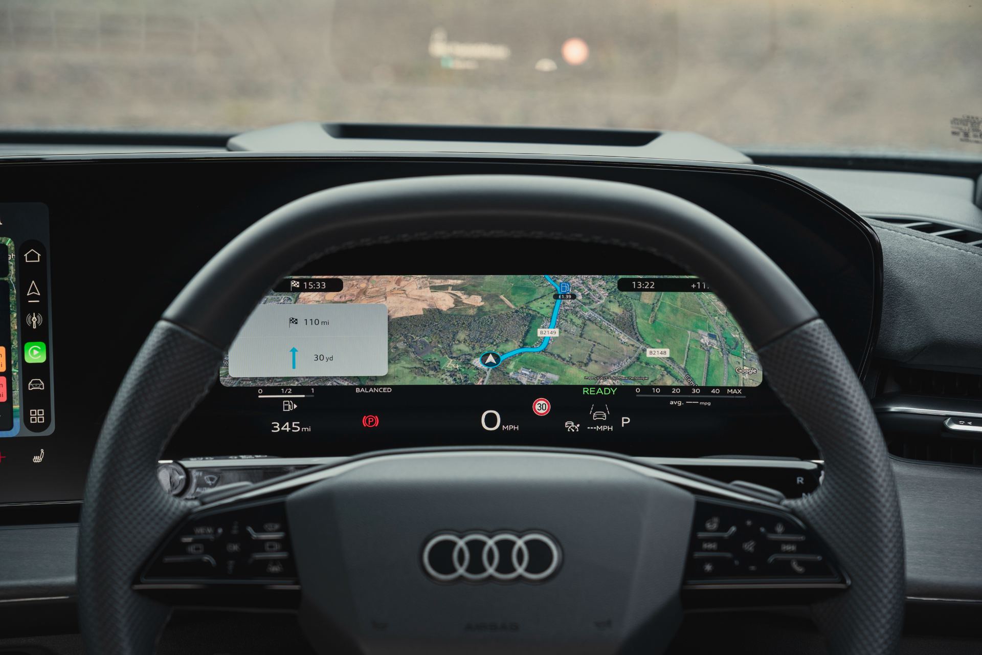 2026 audi q3 sportback interior digital cockpit map
