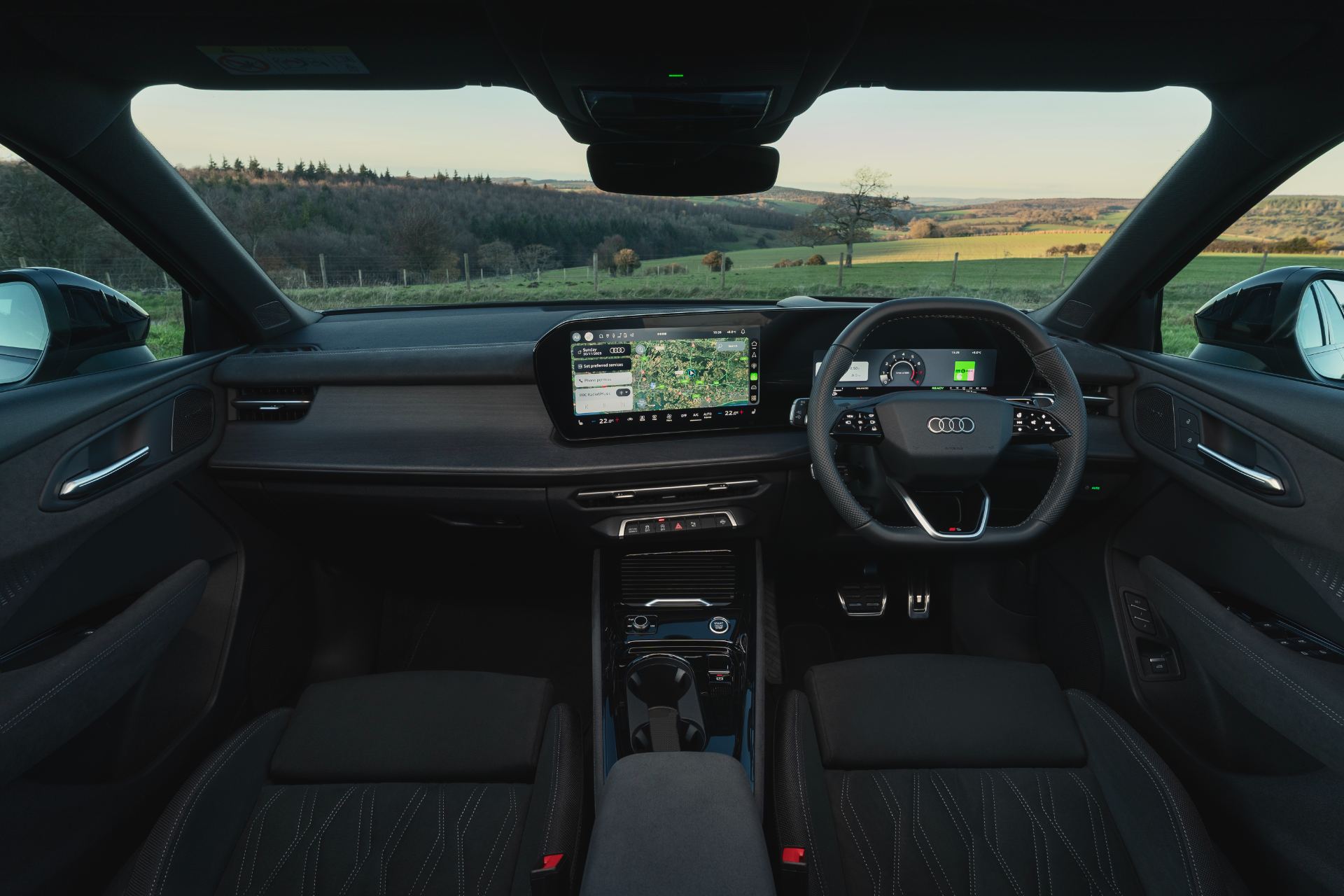 2026 audi q3 sportback interior front view