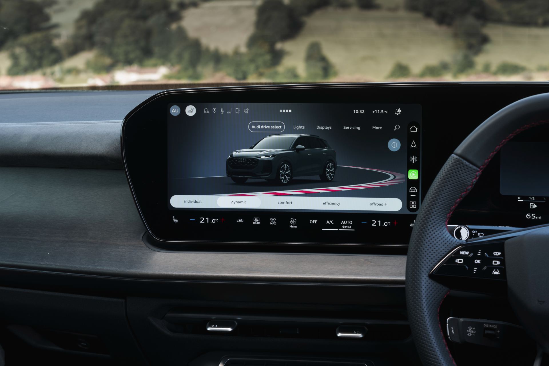 2026 audi q3 interior infotainment drive modes